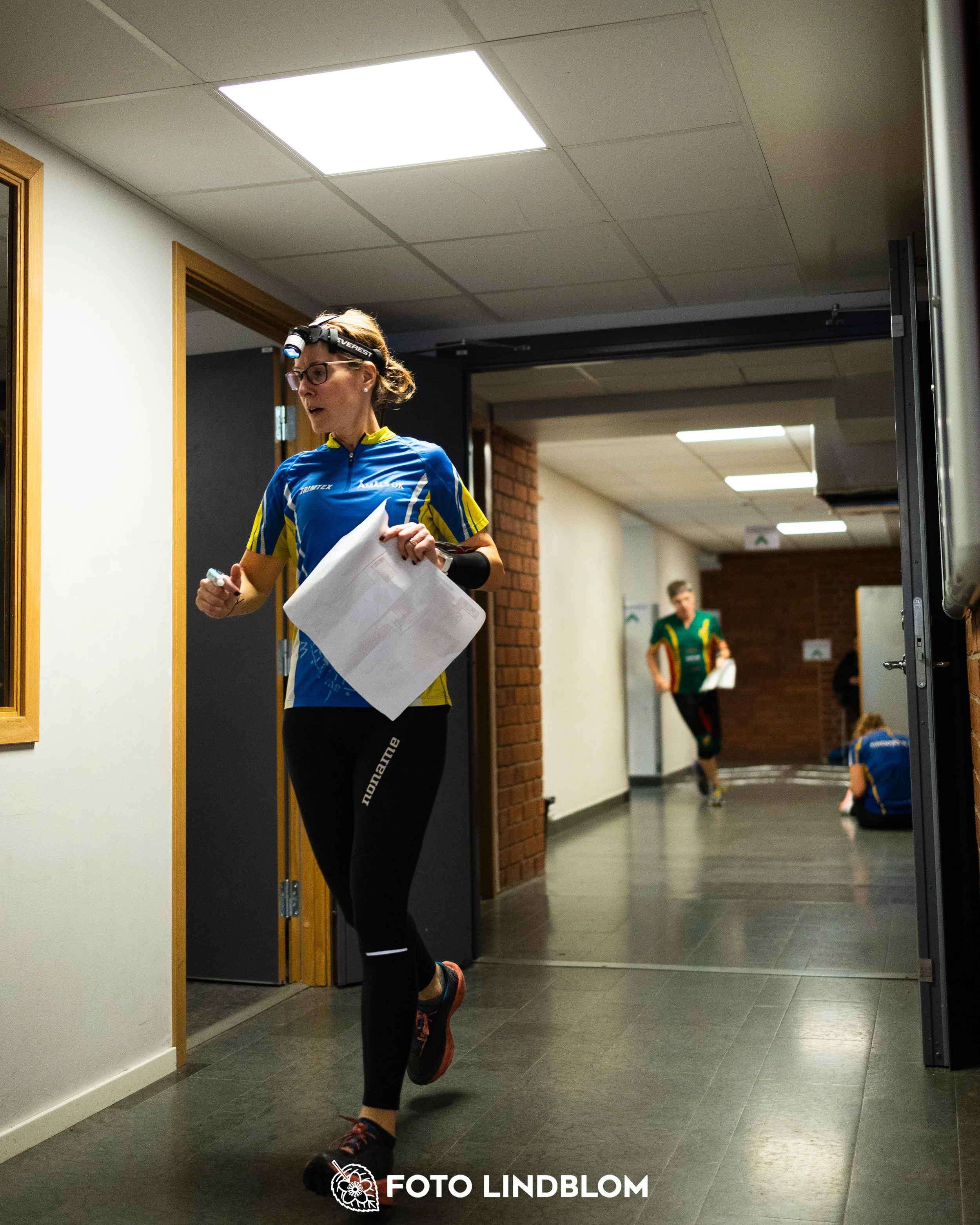 A picture from the indoor orienteering event Viken Indoor taken by Foto Lindblom