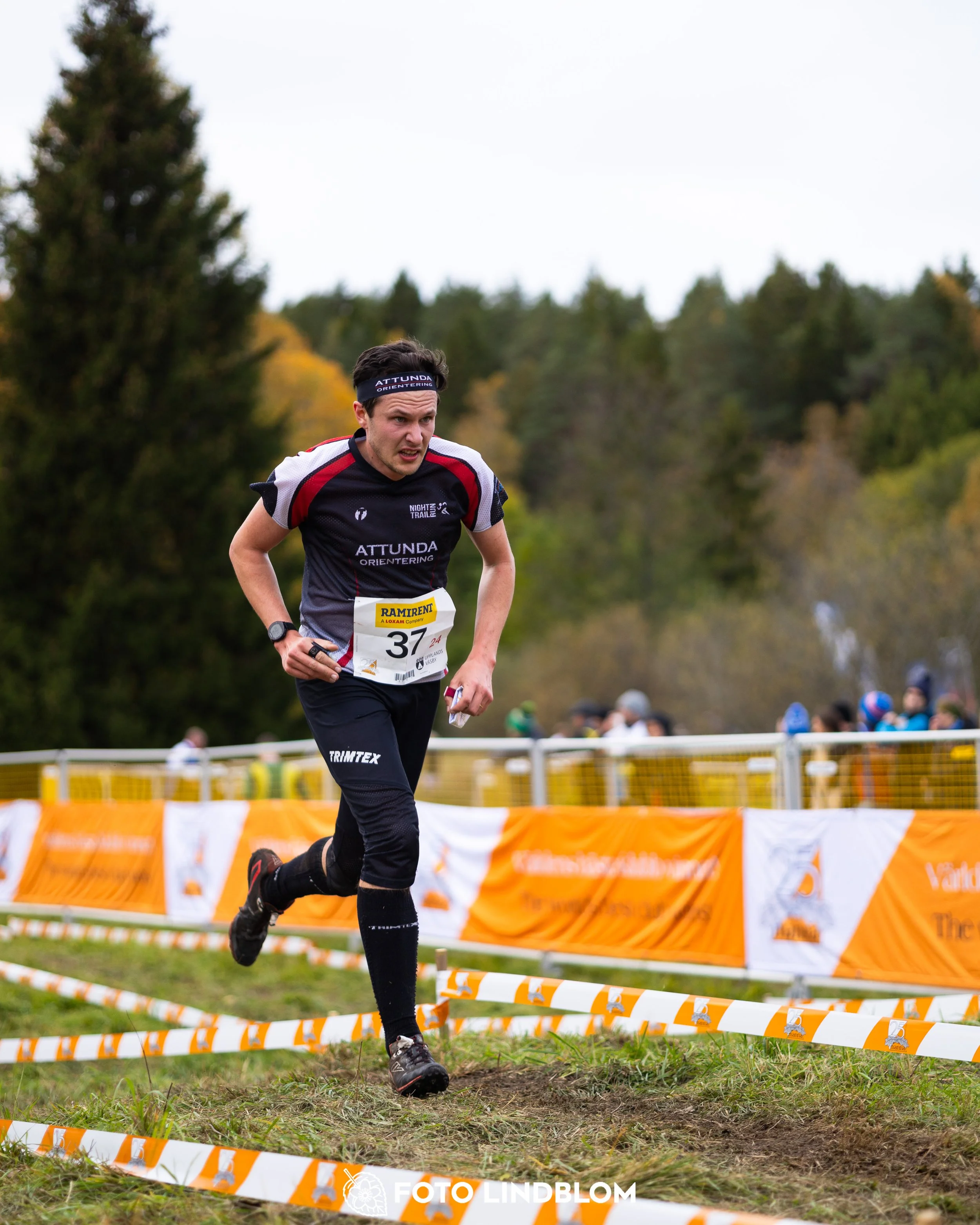 A picture from the 25-Manna orienteering event taken by Foto Lindblom