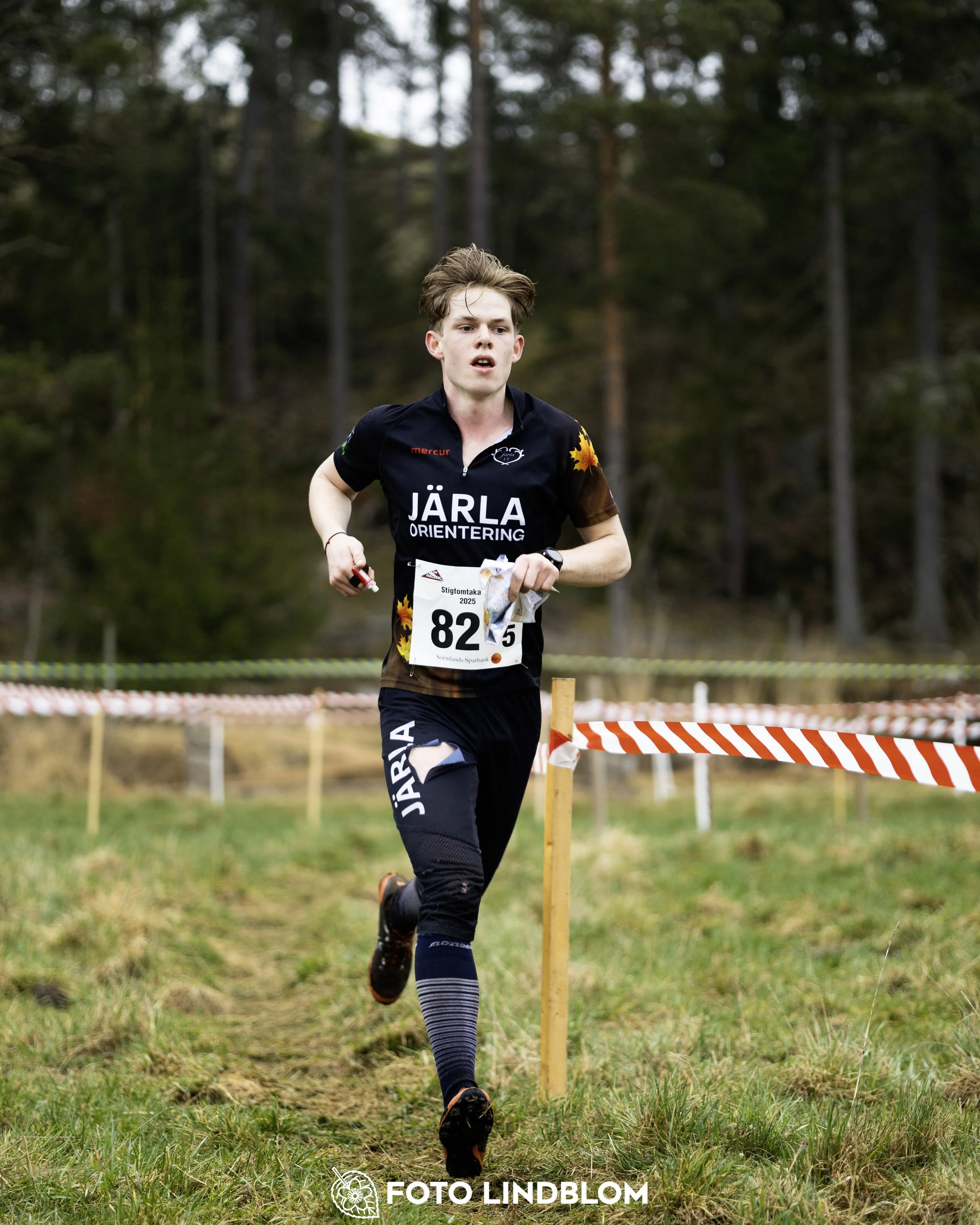 A picture from the orienteering relay competition "Stigtomtakavlen"