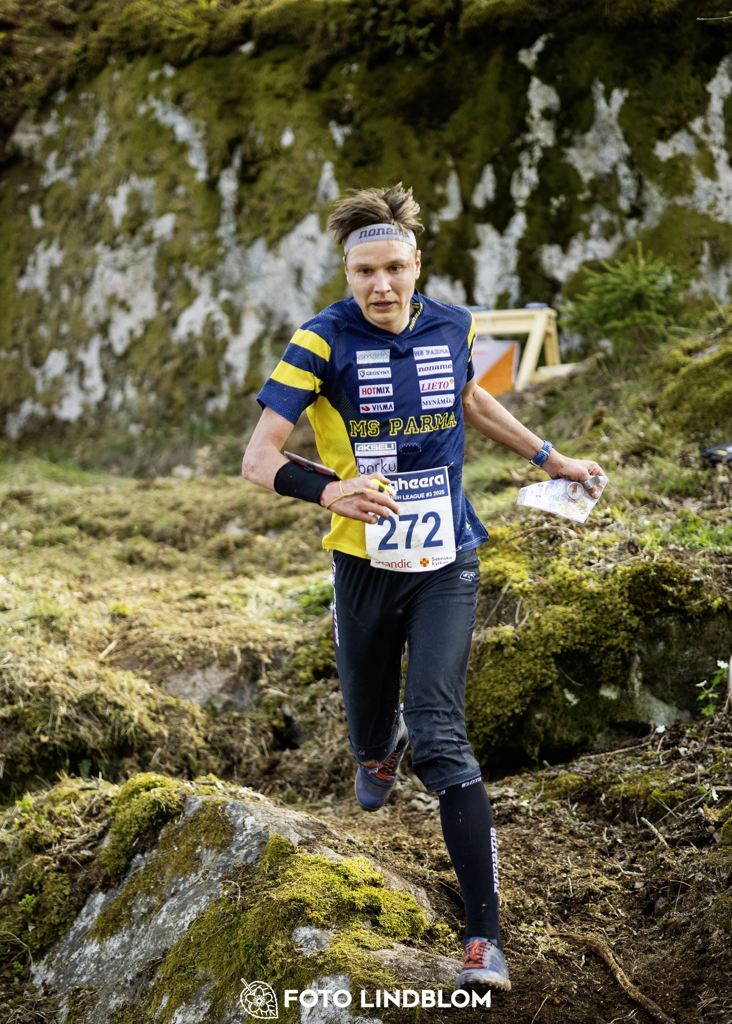 A picture from the third stage of the Swedish League orienteering competition