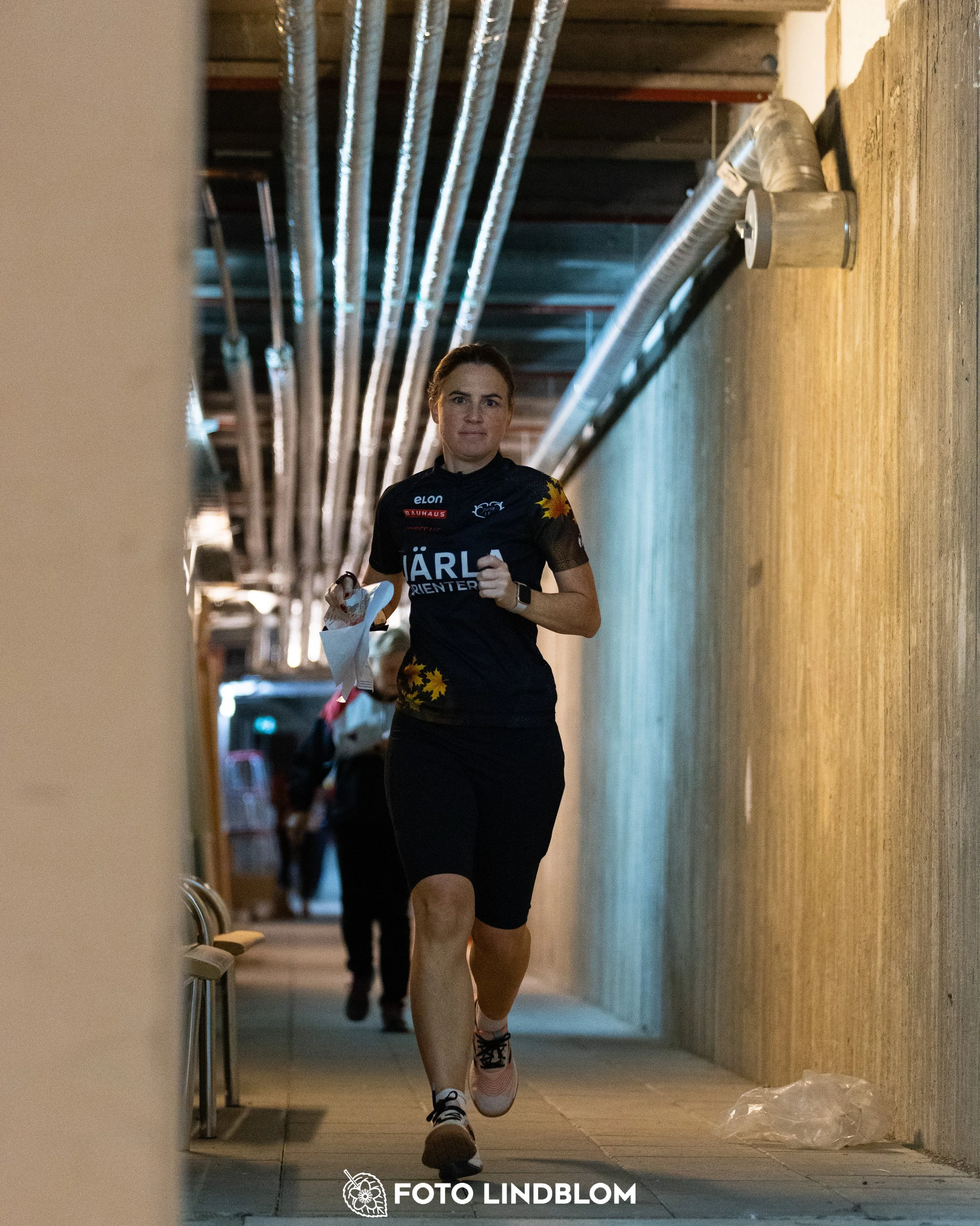 A picture from the indoor orienteering event TMOK Indoor taken by Foto Lindblom