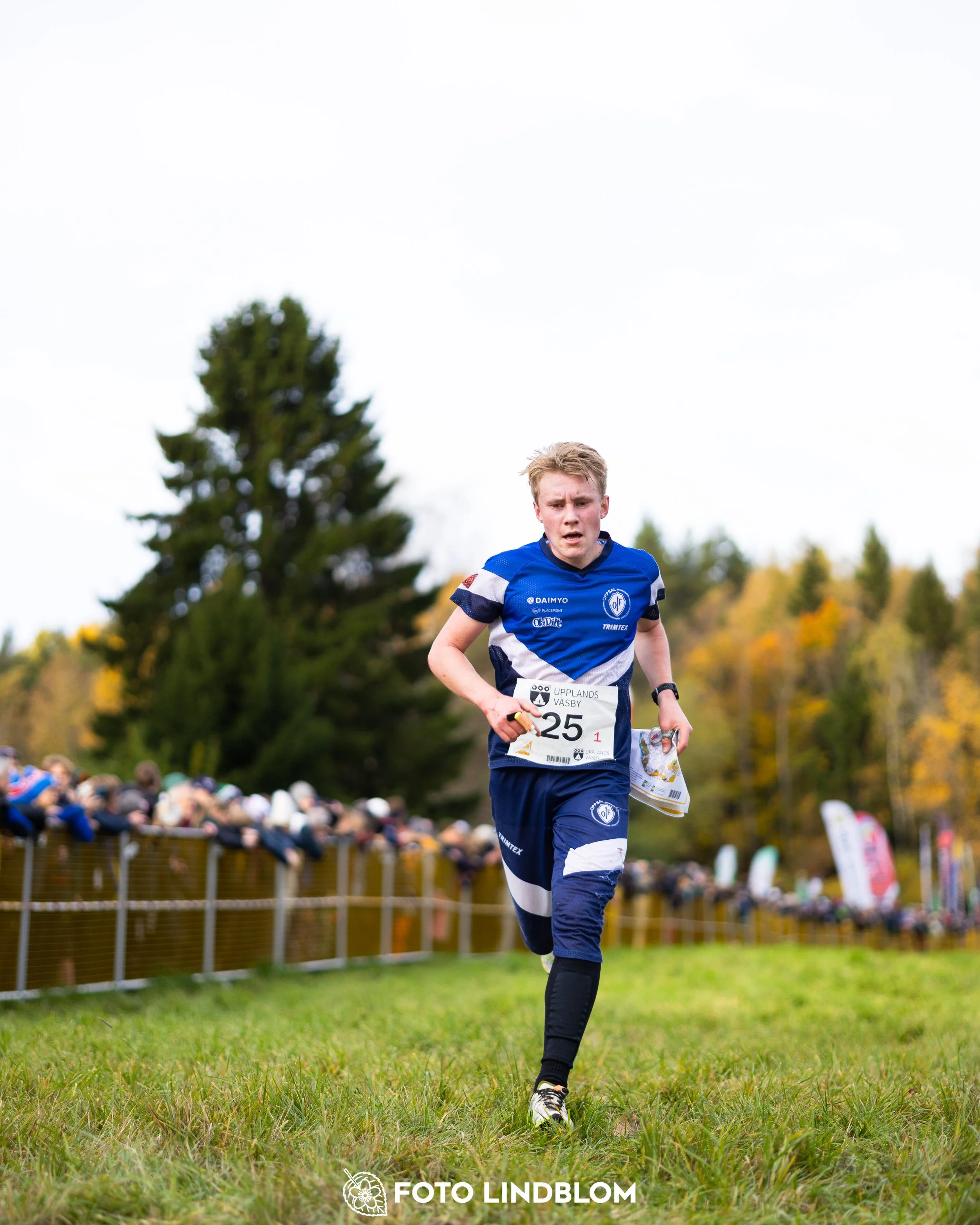 A picture from the 25-Manna orienteering event taken by Foto Lindblom