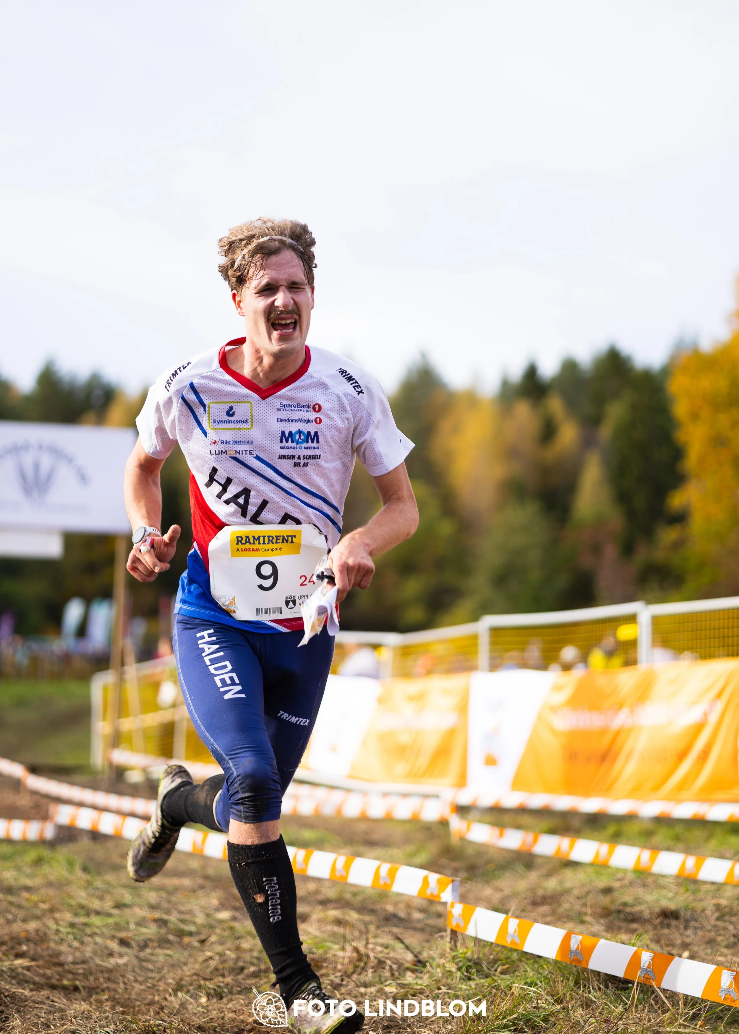 A picture from the 25-Manna orienteering event taken by Foto Lindblom