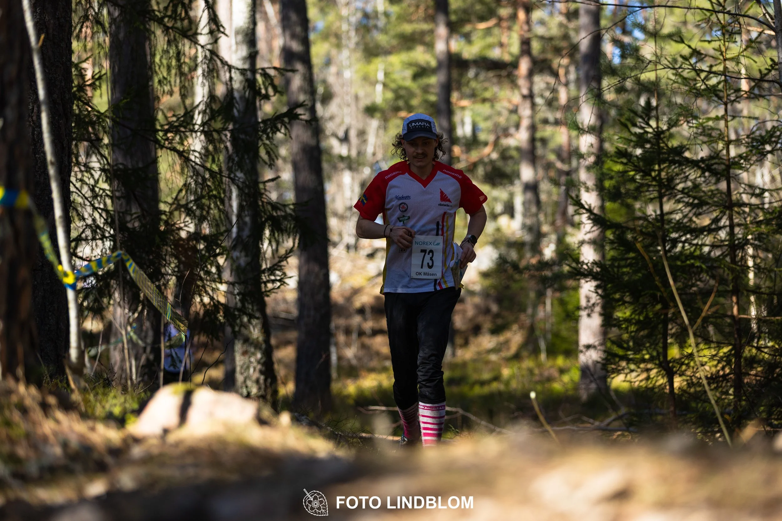 A moment from the Måsenstafetten 2026 relay event in Sweden, photographed by Foto Lindblom.