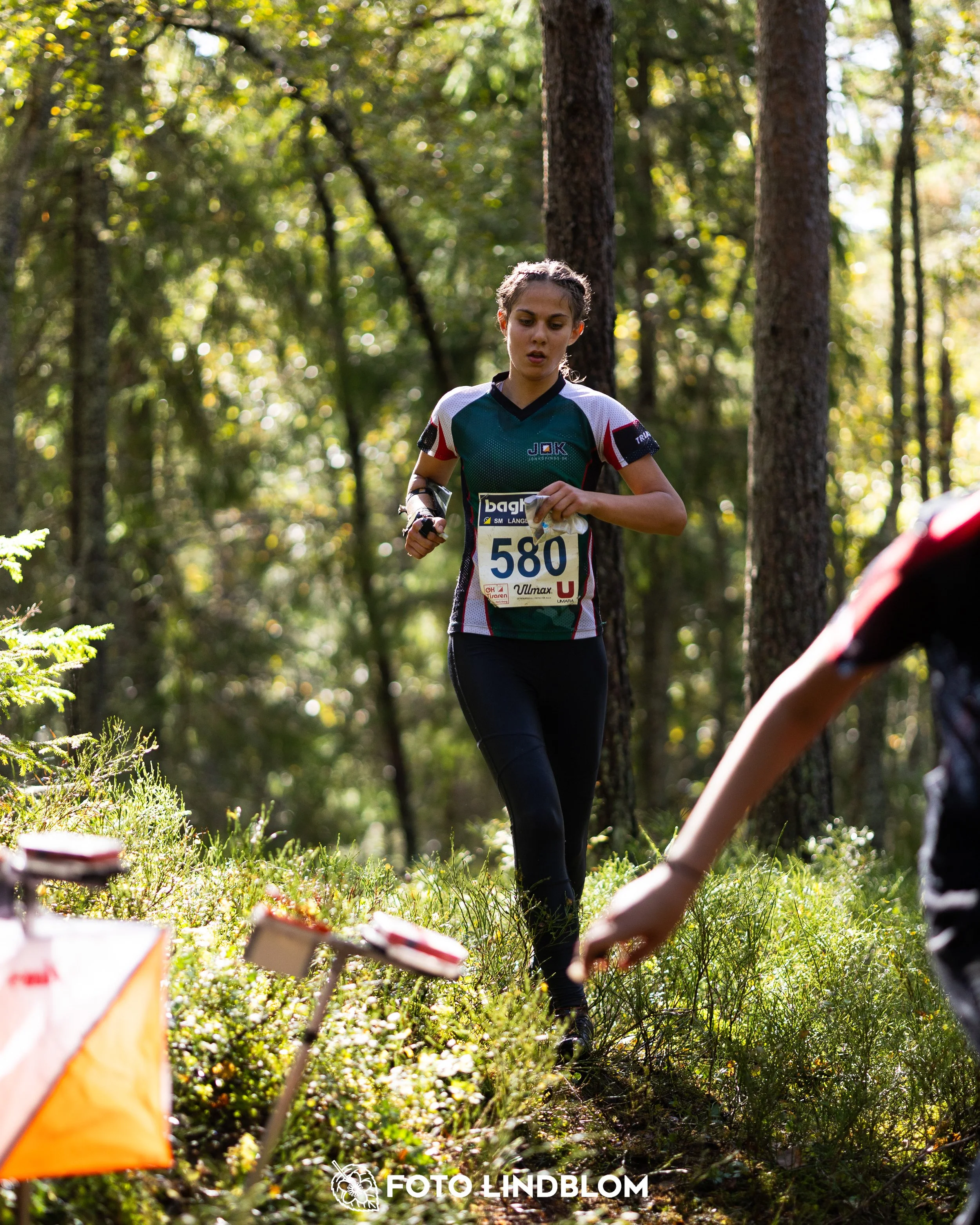 A picture from the Swedish national championship in long distance orienteering and Swedish league race taken by Foto Lindblom