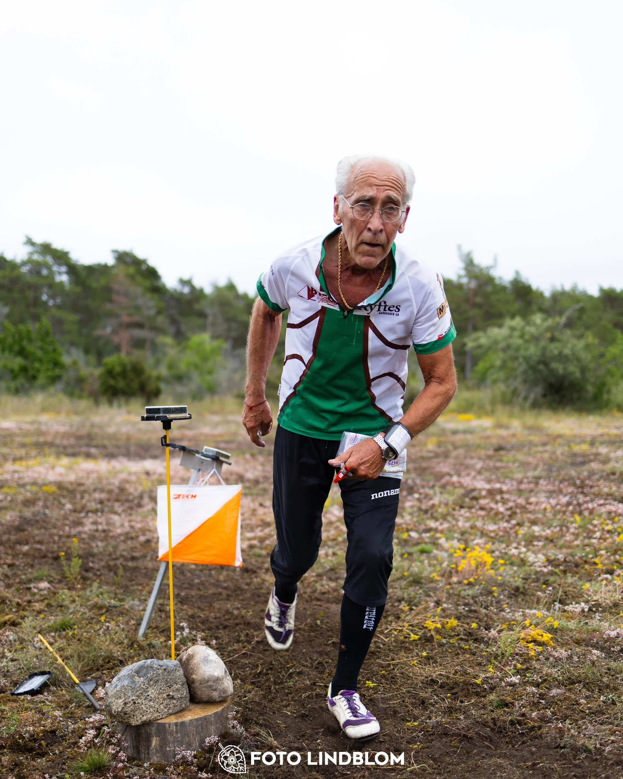 A picture from the Gotlands 3-Dagars orienteering competition