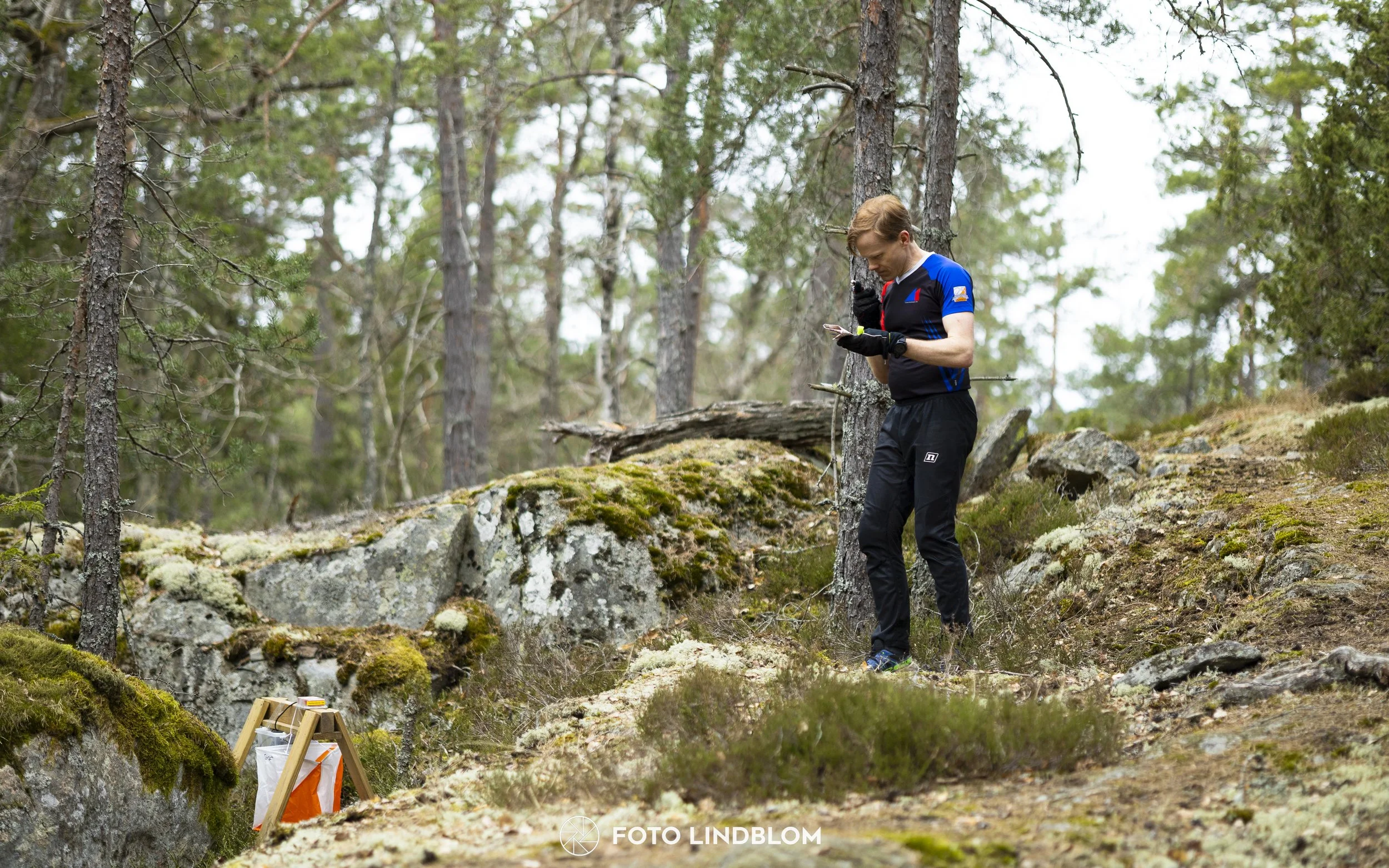 A picture from the orienteering competition "Orminge Medeln"
