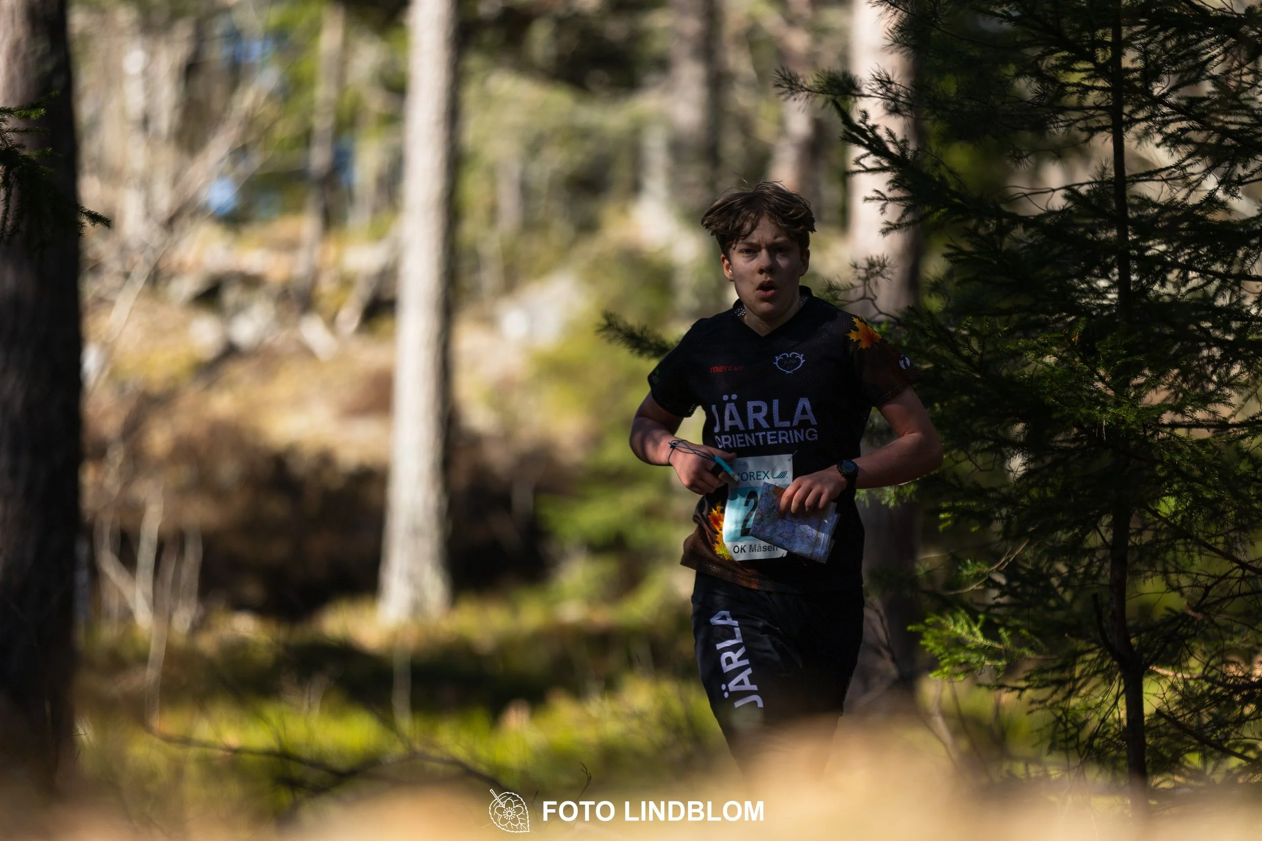 A moment from the Måsenstafetten 2026 relay event in Sweden, photographed by Foto Lindblom.
