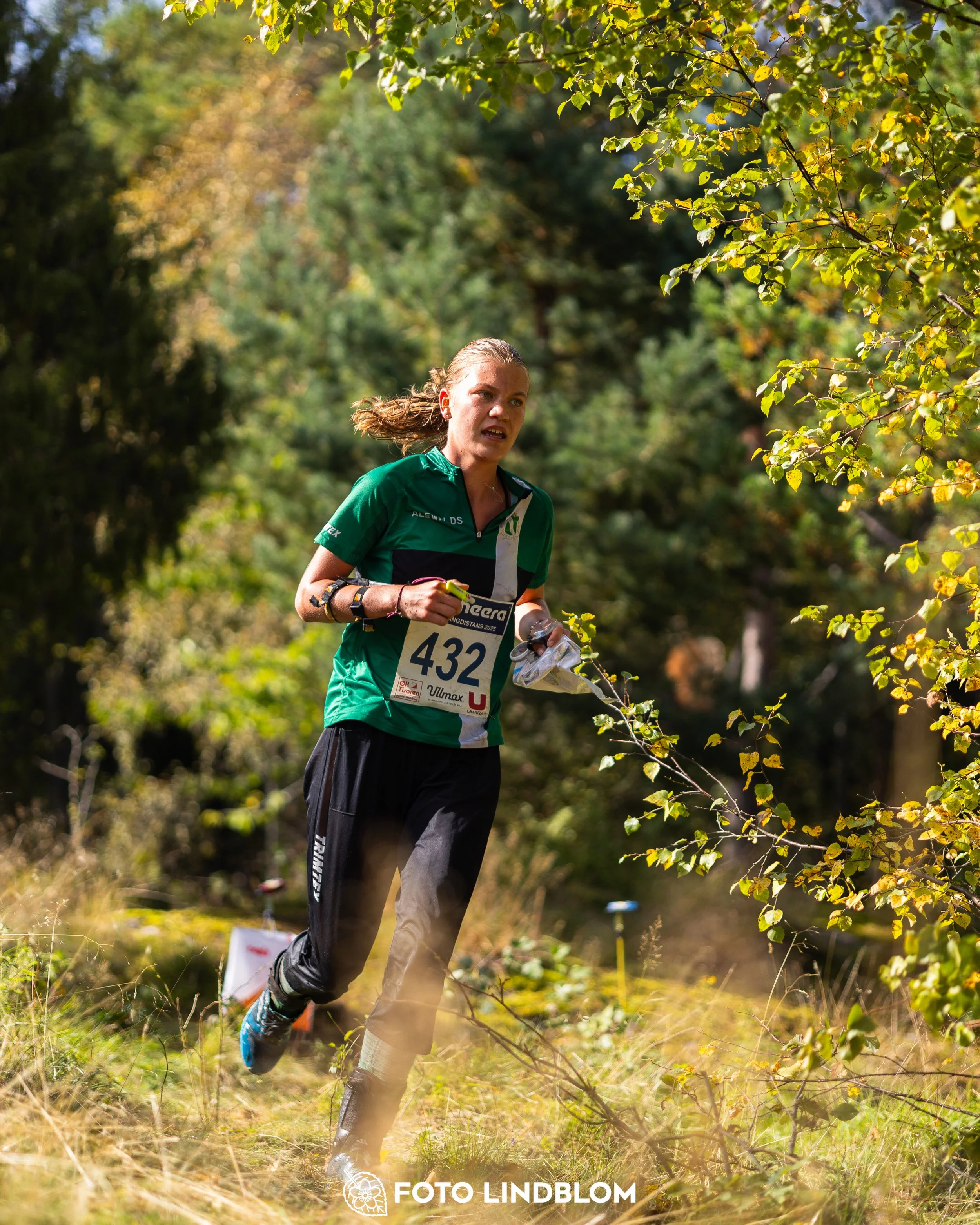 A picture from the Swedish national championship in long distance orienteering and Swedish league race taken by Foto Lindblom