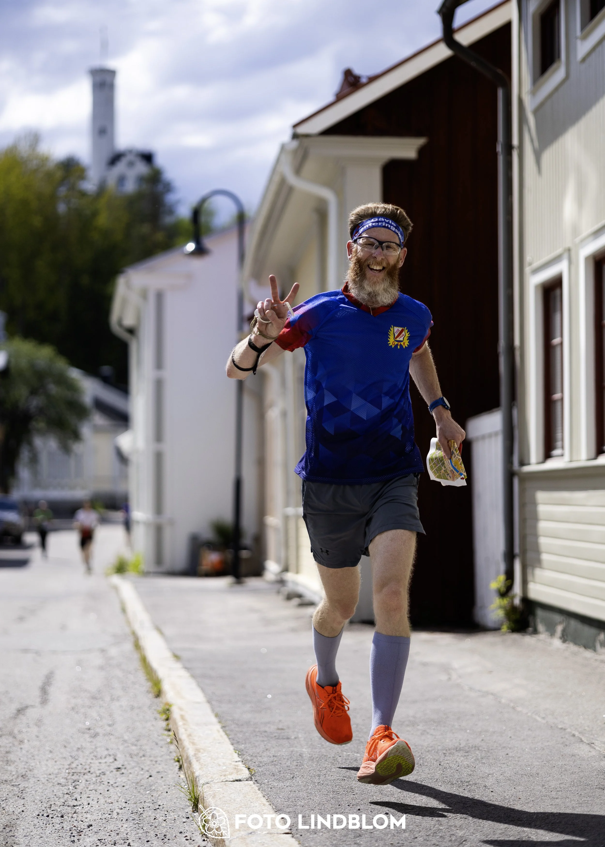A picture from the fifth stage of the Swedish League orienteering competition