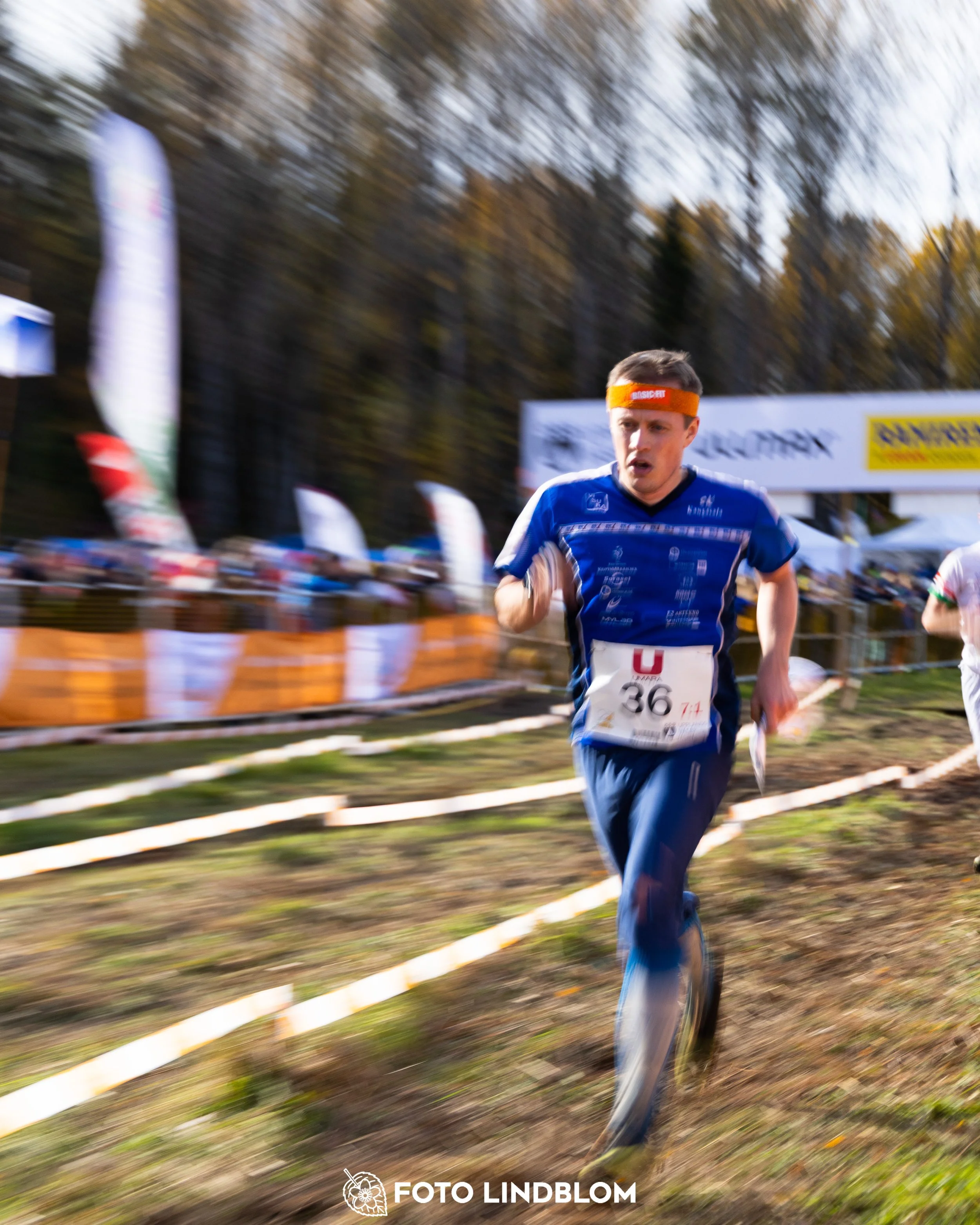 A picture from the 25-Manna orienteering event taken by Foto Lindblom