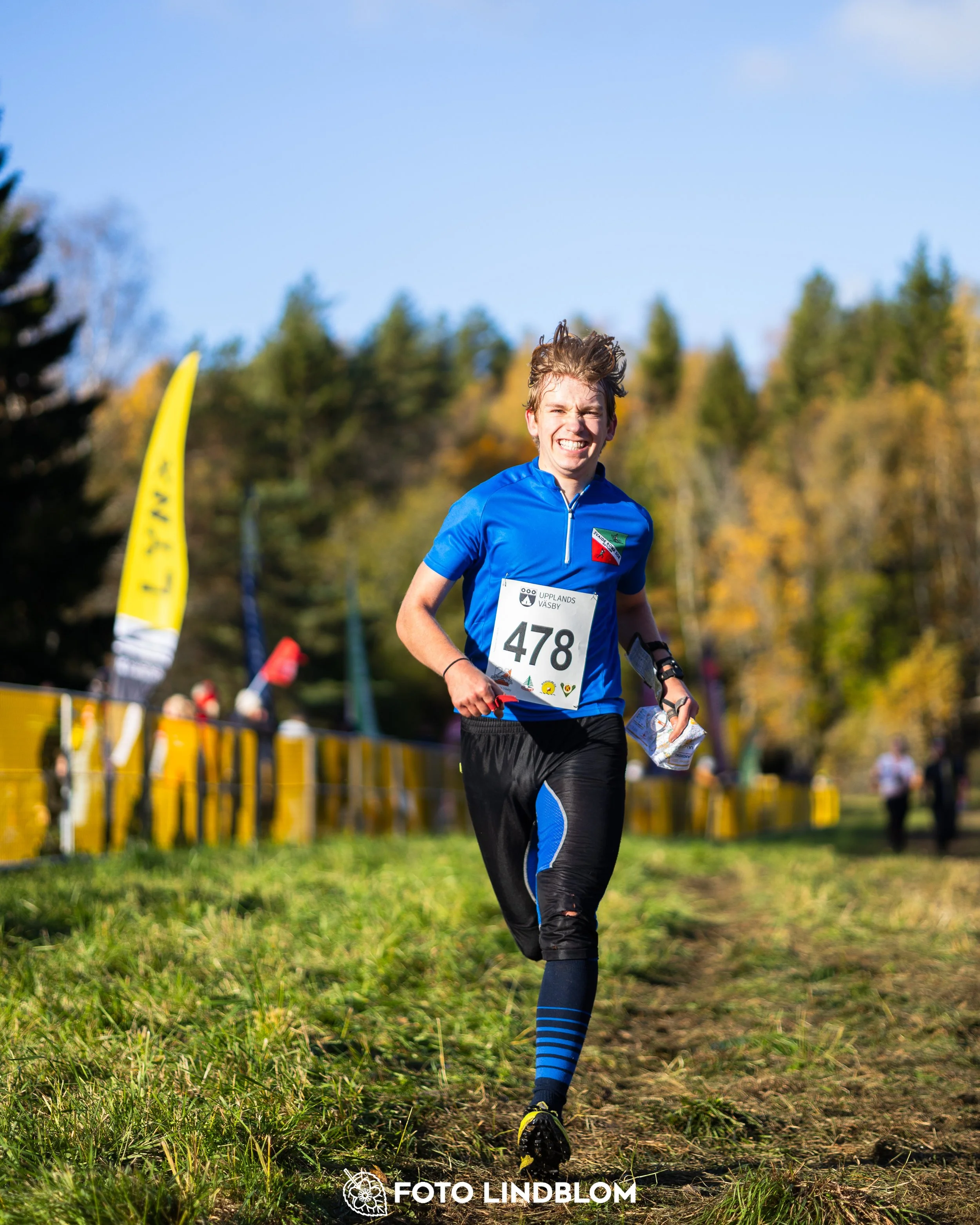 A picture from the 25-Manna orienteering event taken by Foto Lindblom