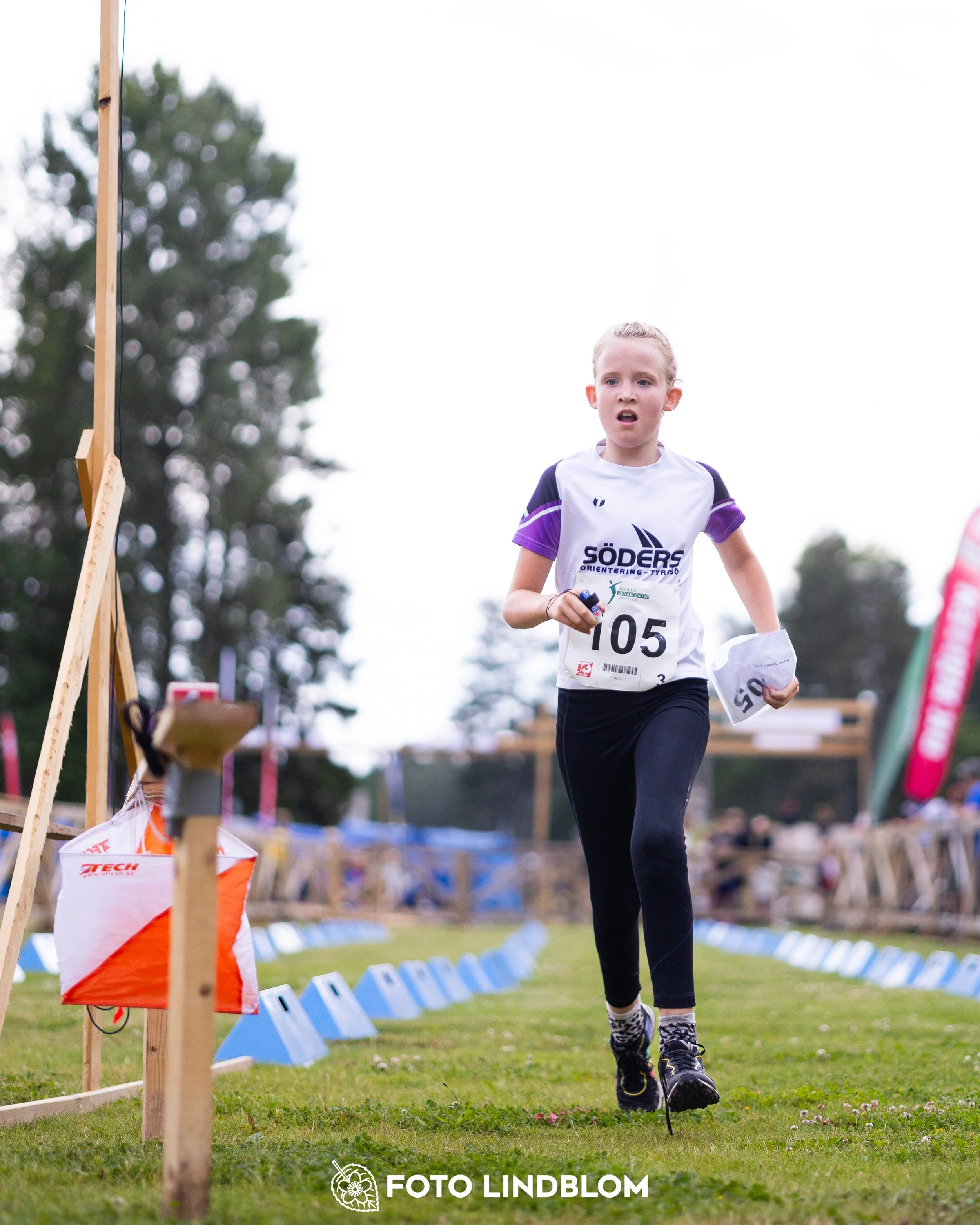 A picture from the youth 10 mila orienteering competition taken by Foto Lindblom
