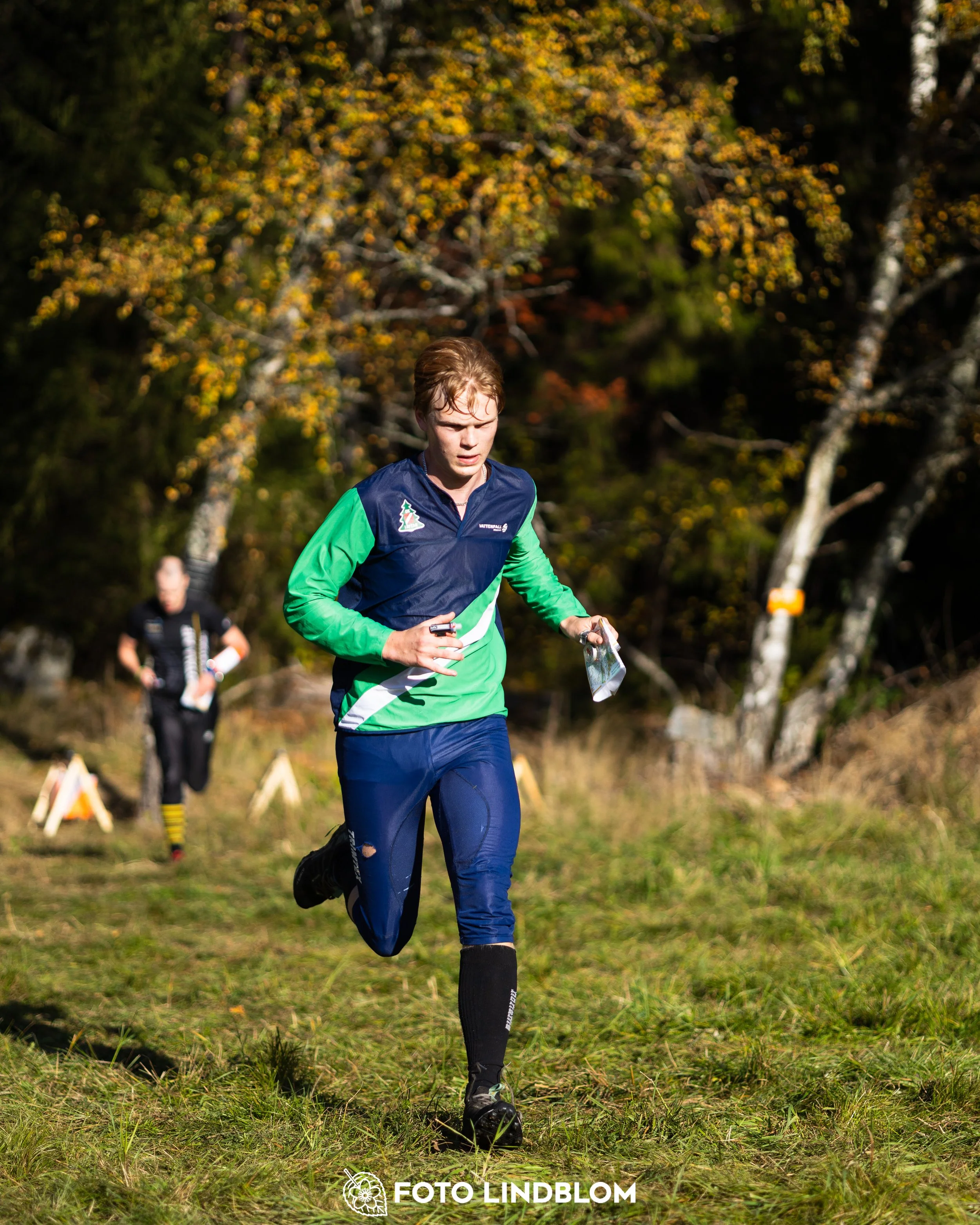 A picture from the 25-Manna orienteering event taken by Foto Lindblom