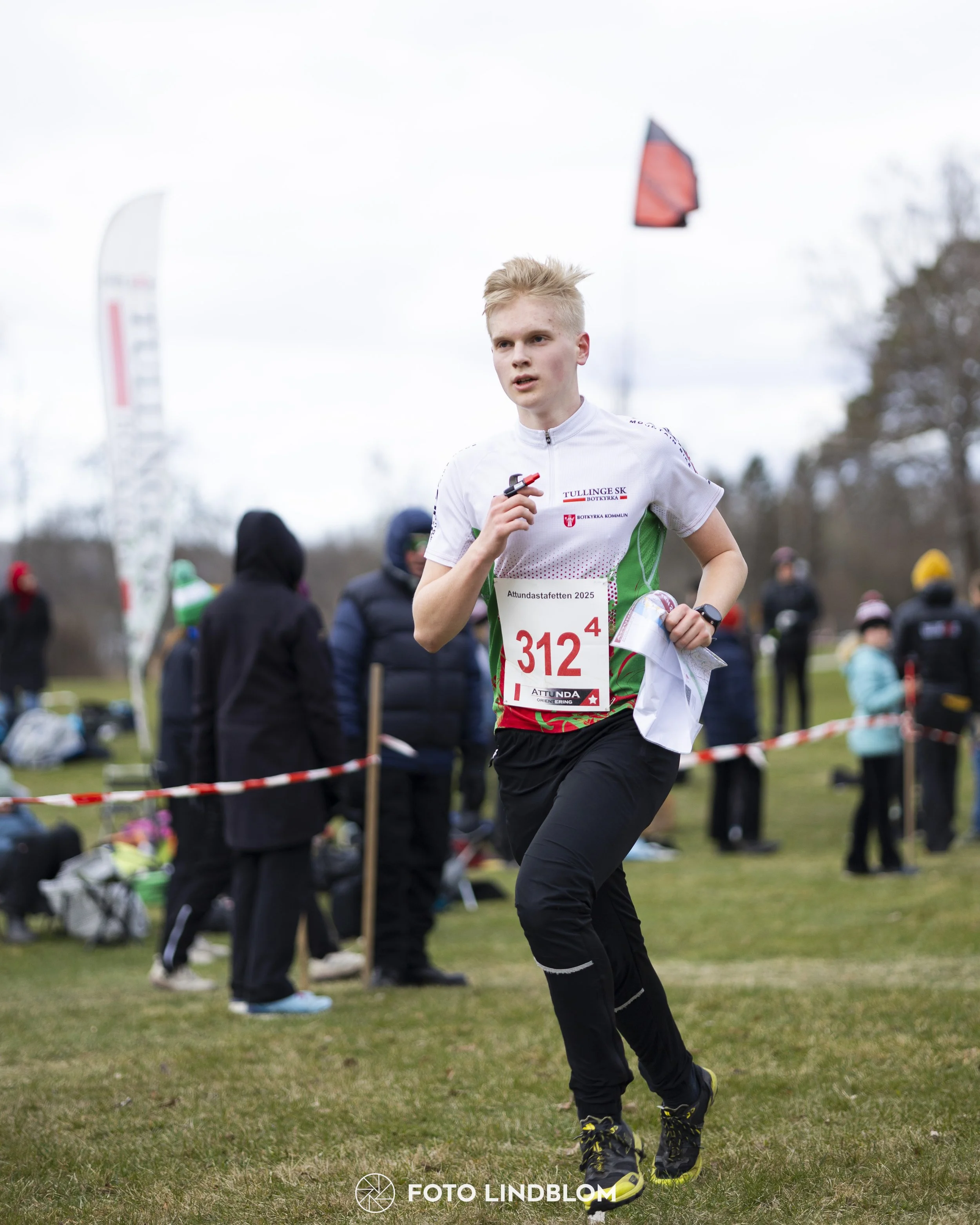 A picture from the orienteering relay competition "Attundastafetten"