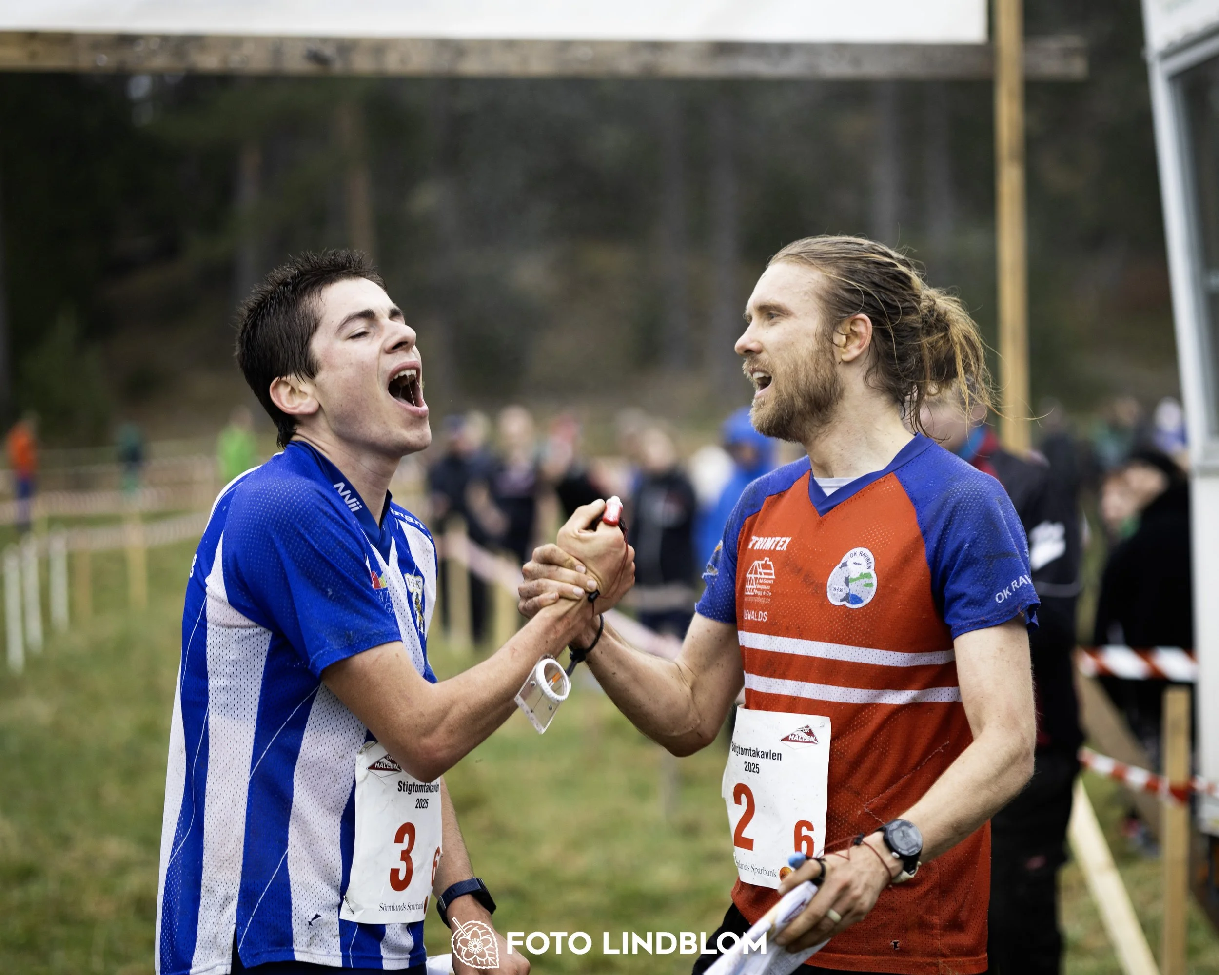 A picture from the orienteering relay competition "Stigtomtakavlen"