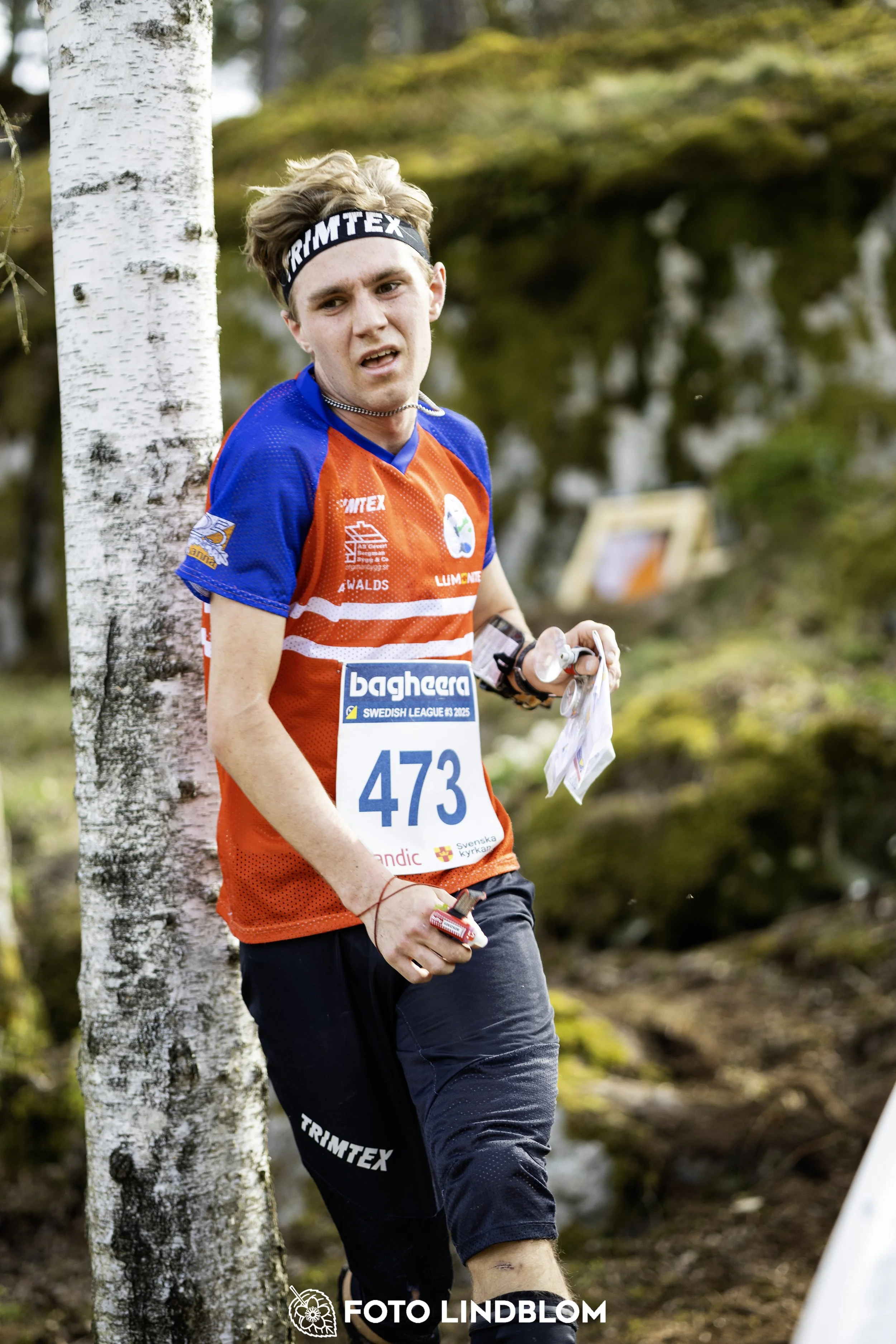 A picture from the third stage of the Swedish League orienteering competition