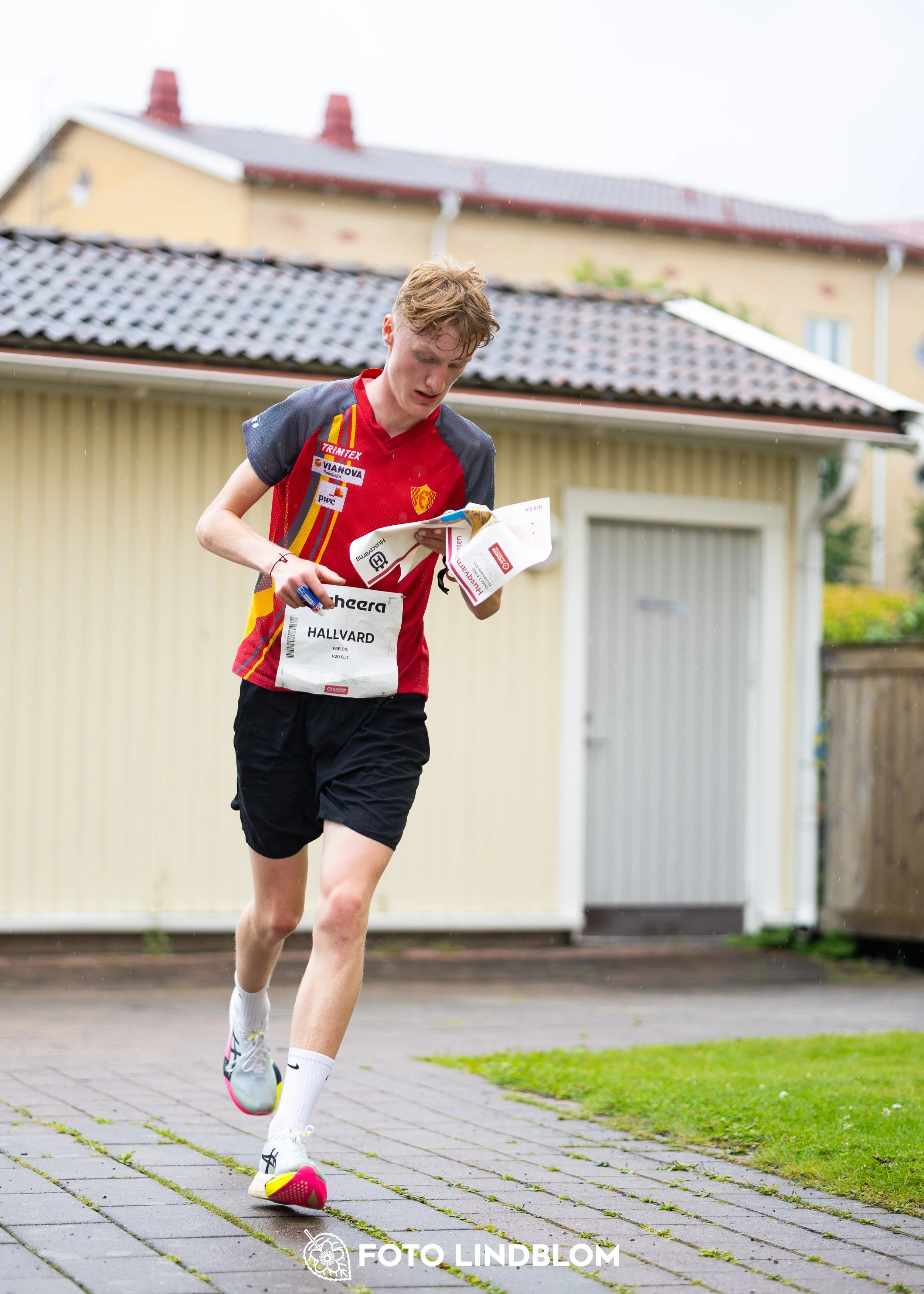 A picture from the elit sprint at Oringen 2025