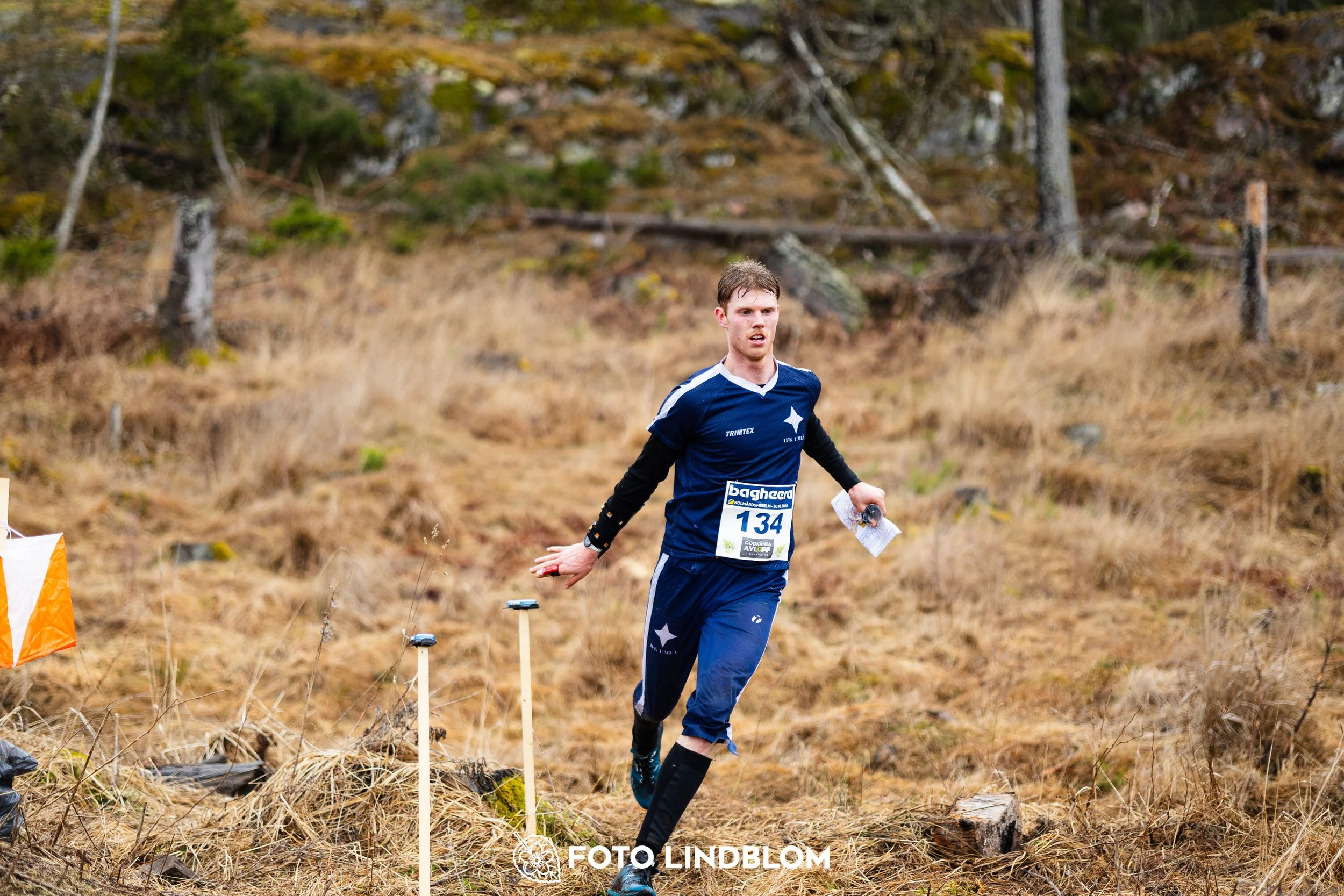 A photo from a middle distance orienteering event in Kolmården during the Swedish League 2026, captured by Foto Lindblom.