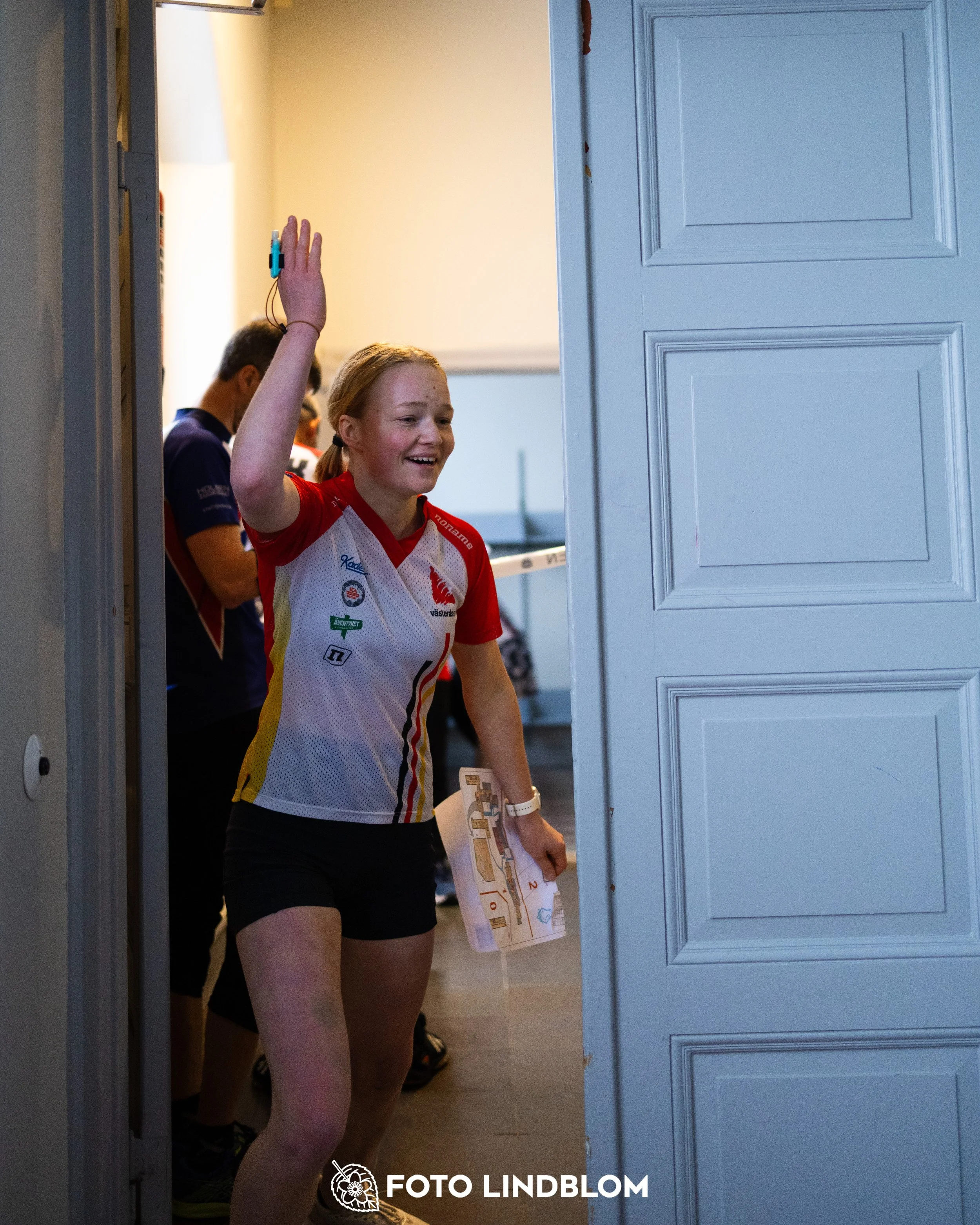 A picture from the indoor orienteering event Viken Indoor taken by Foto Lindblom