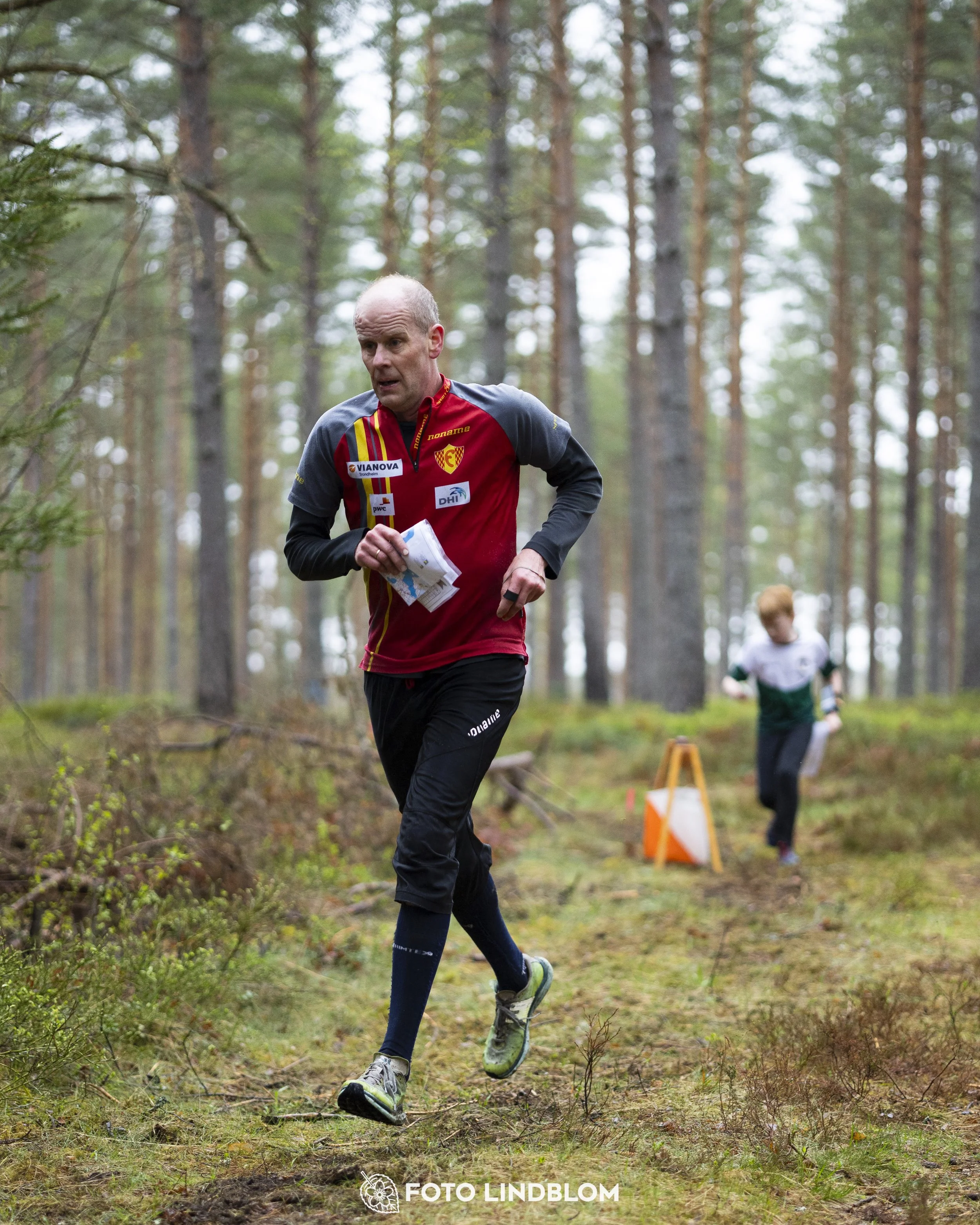 A picture from the orienteering competition "Prästtomtadubbeln"
