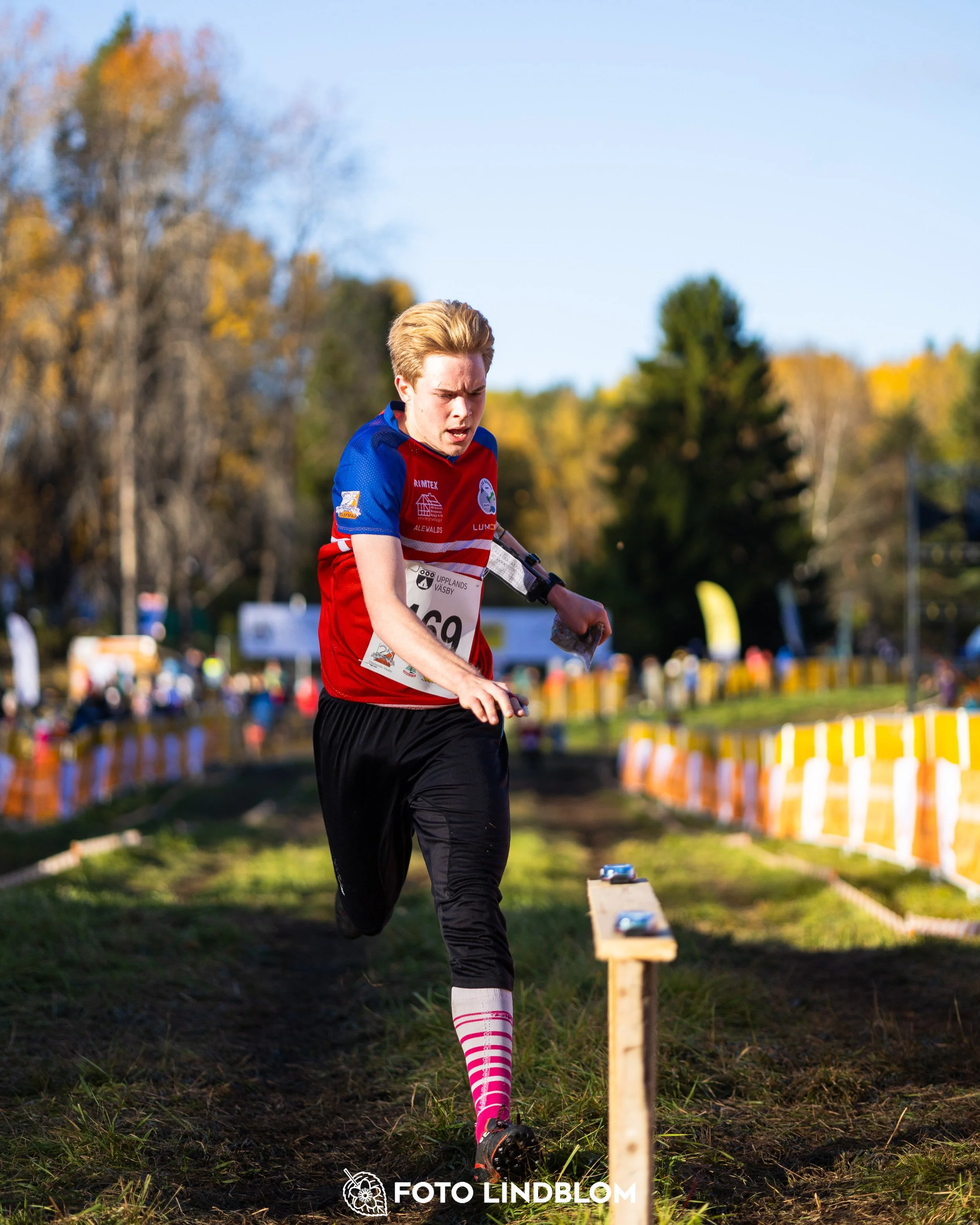 A picture from the 25-Manna orienteering event taken by Foto Lindblom