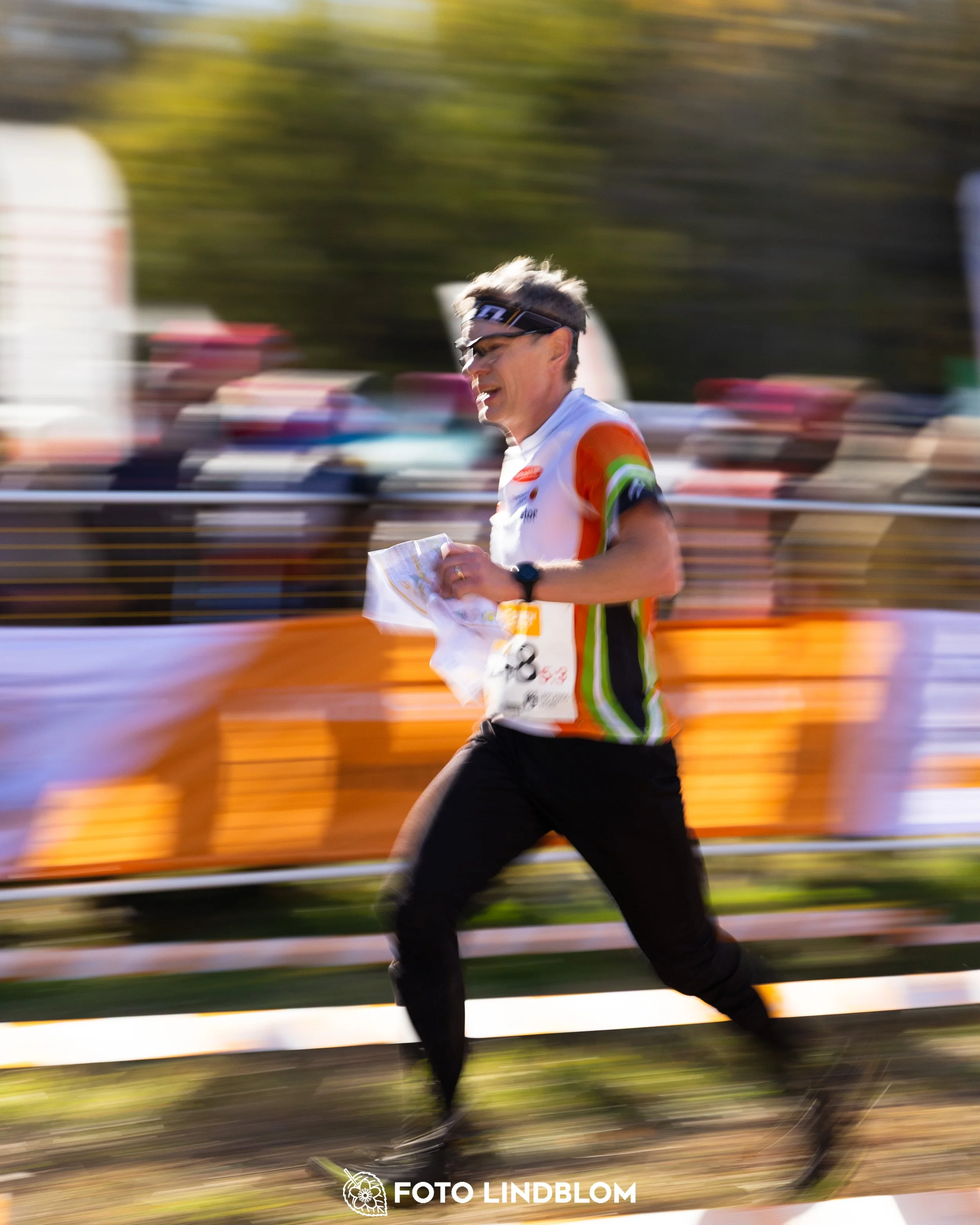 A picture from the 25-Manna orienteering event taken by Foto Lindblom