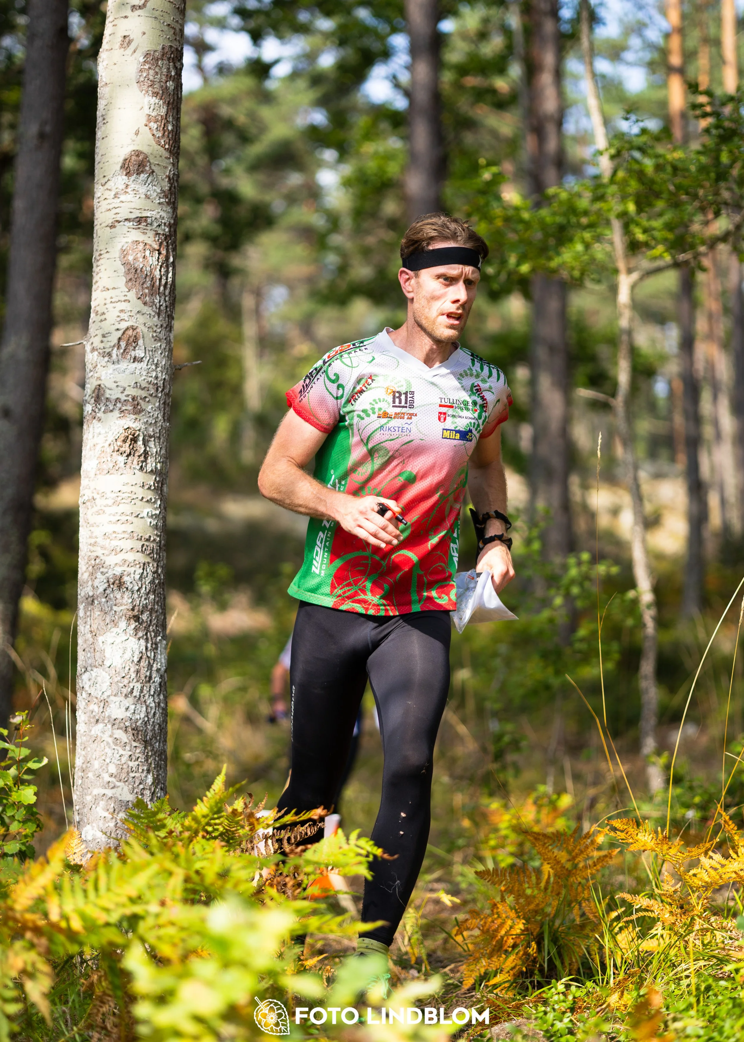 A picture from the Stockholm district championship in middle distance orienteering taken by Foto Lindblom