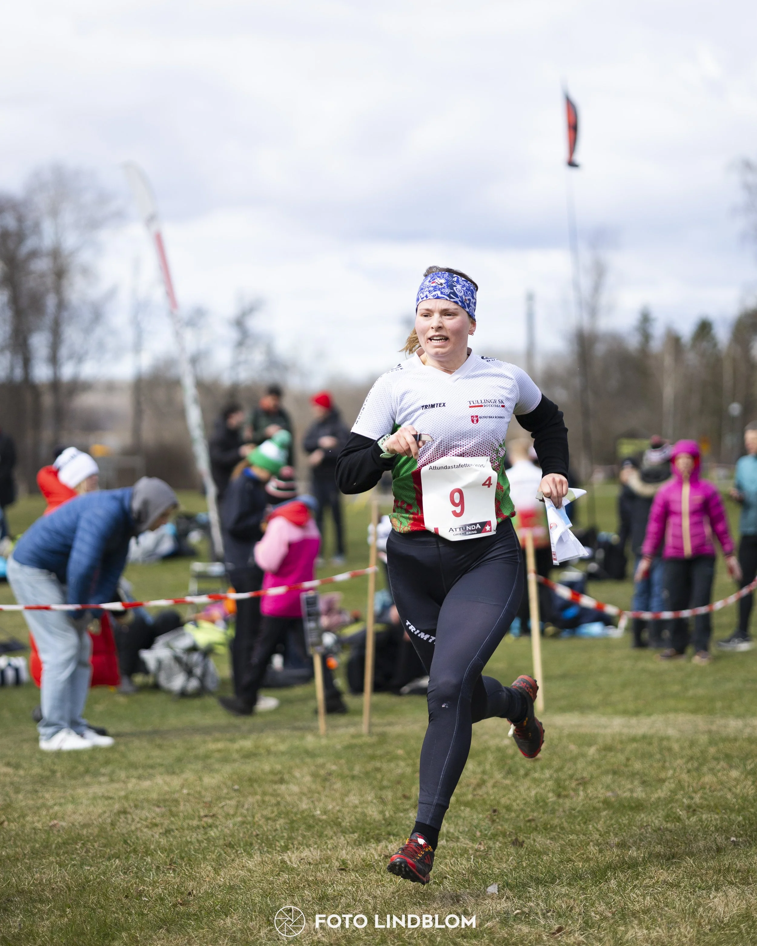A picture from the orienteering relay competition "Attundastafetten"
