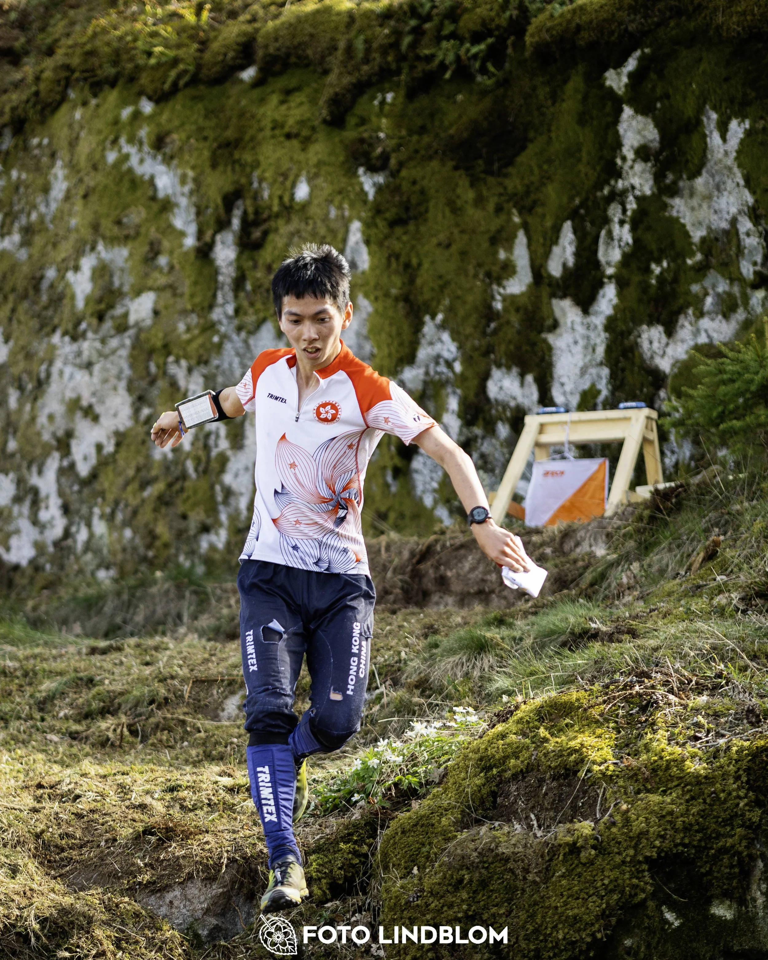 A picture from the third stage of the Swedish League orienteering competition