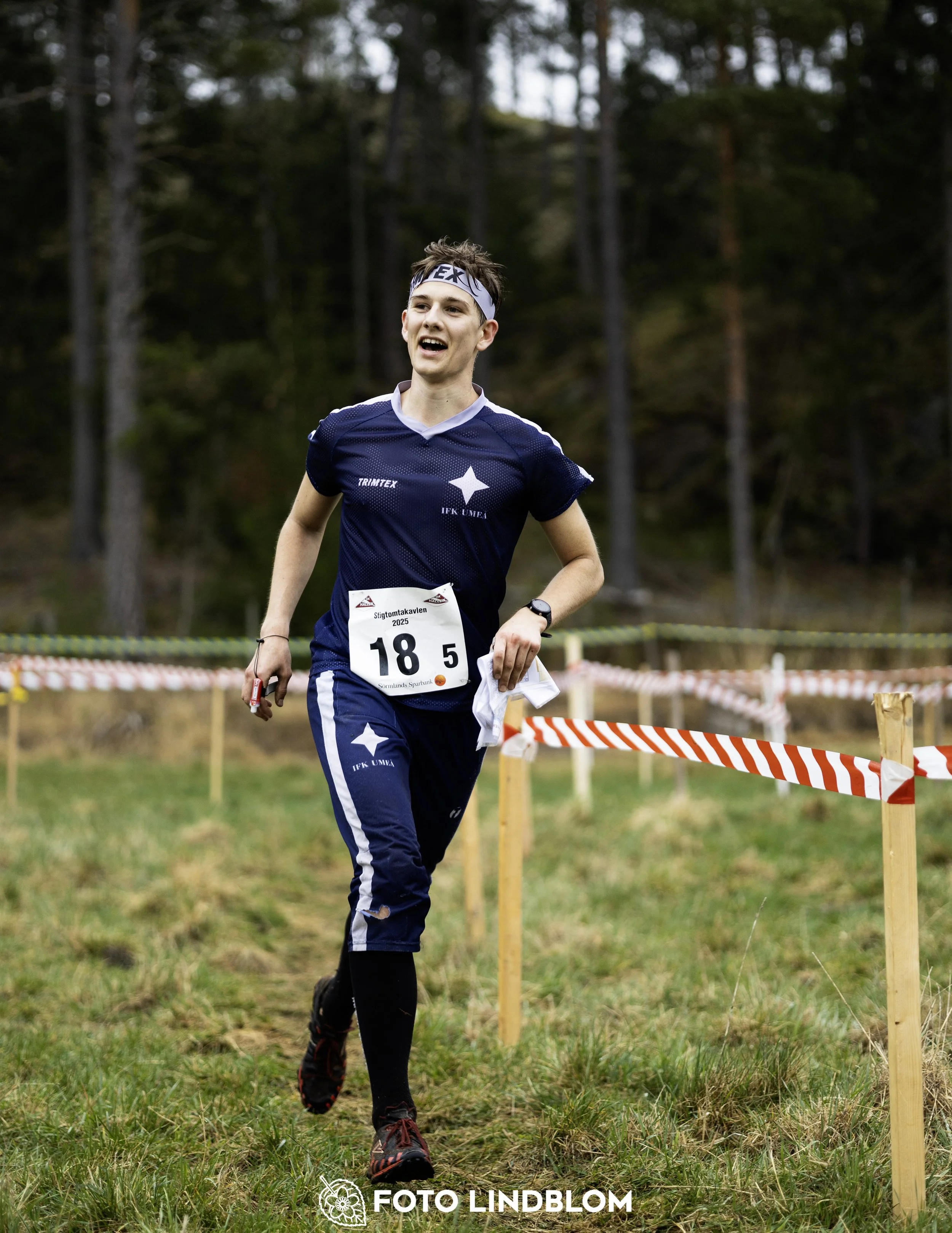 A picture from the orienteering relay competition "Stigtomtakavlen"