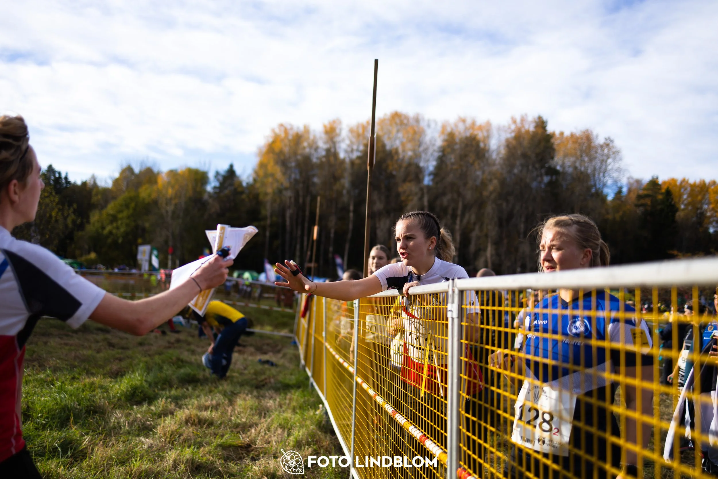 A picture from the 25-Manna orienteering event taken by Foto Lindblom