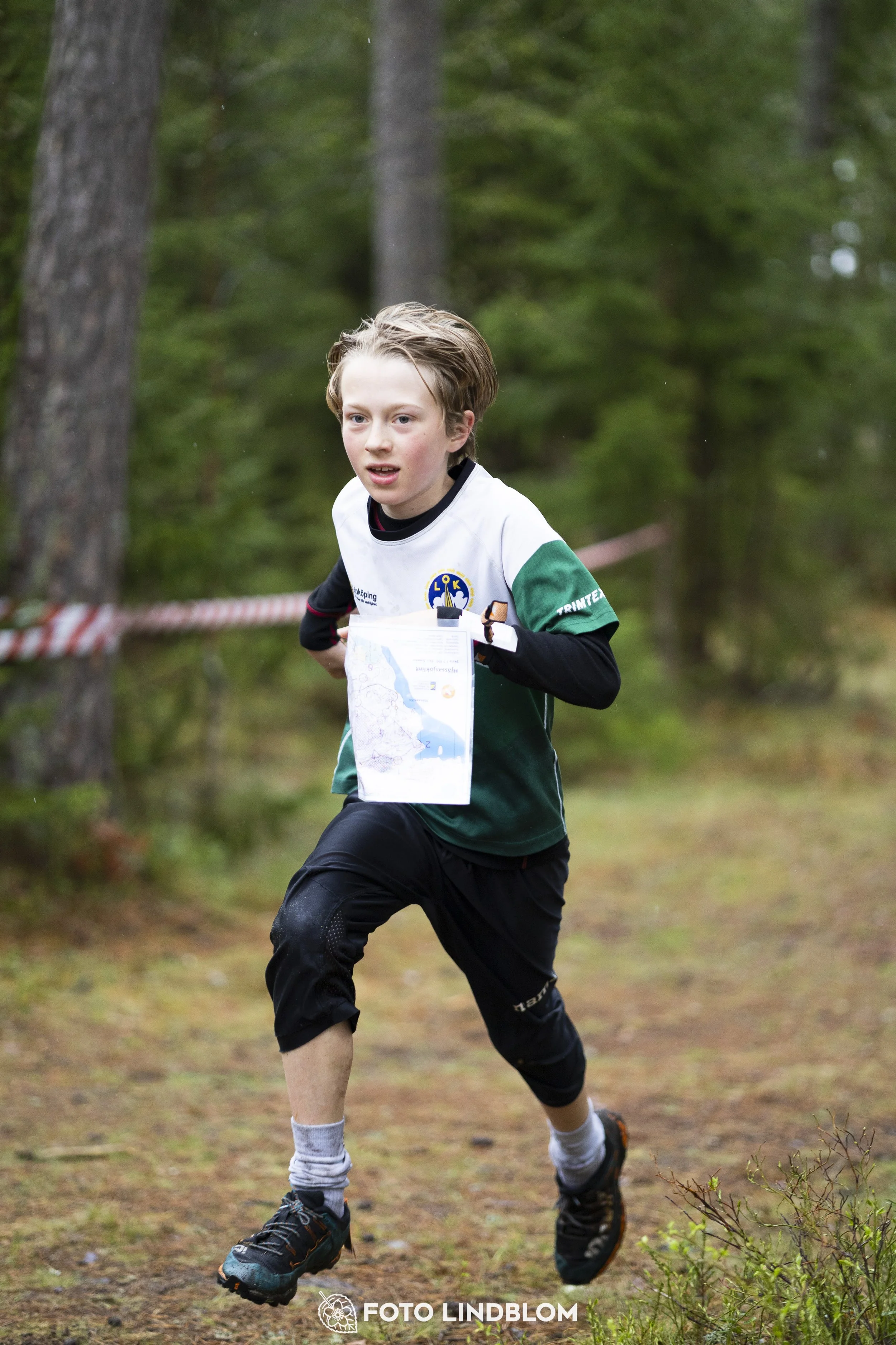 A picture from the orienteering competition "Prästtomtadubbeln"