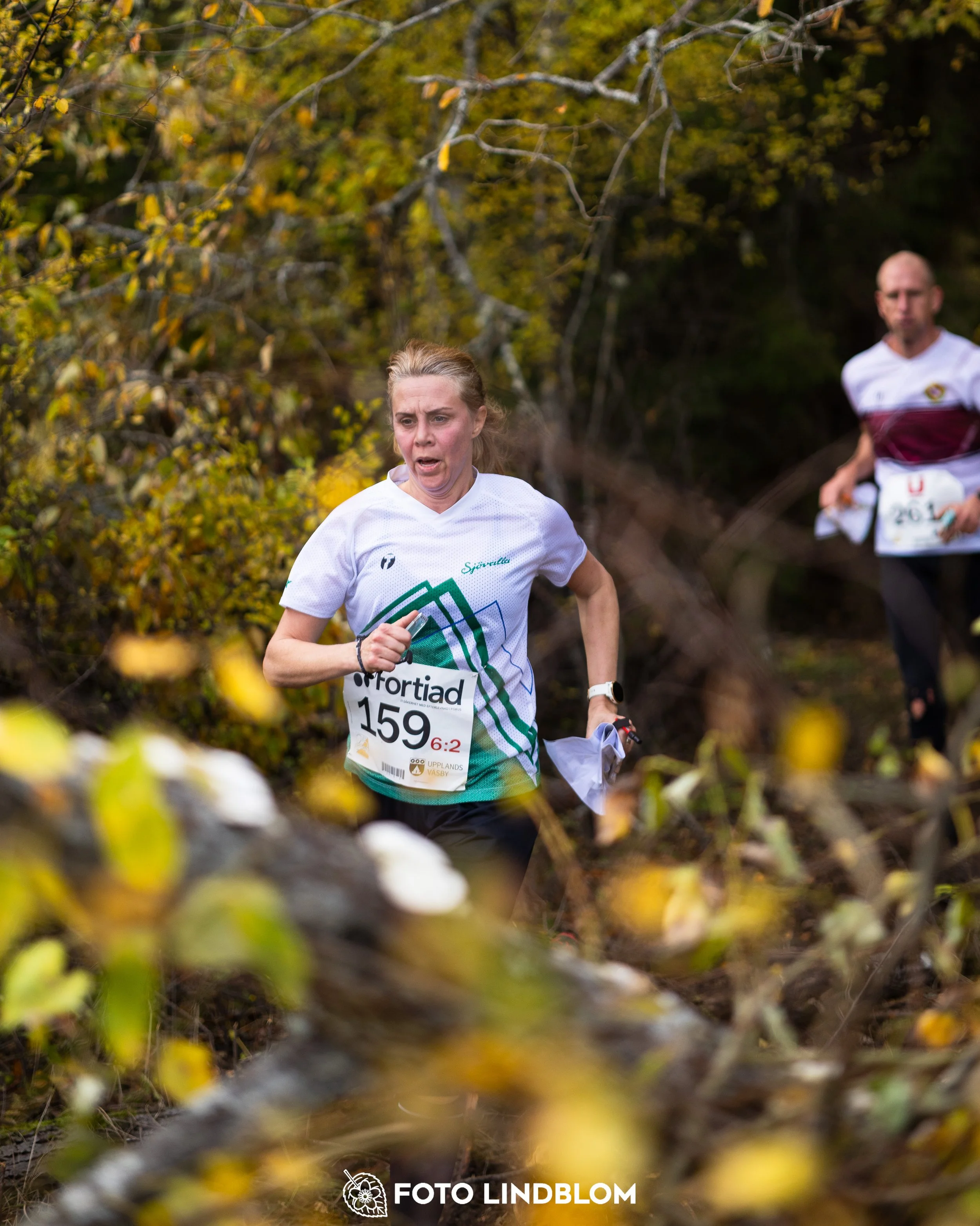 A picture from the 25-Manna orienteering event taken by Foto Lindblom