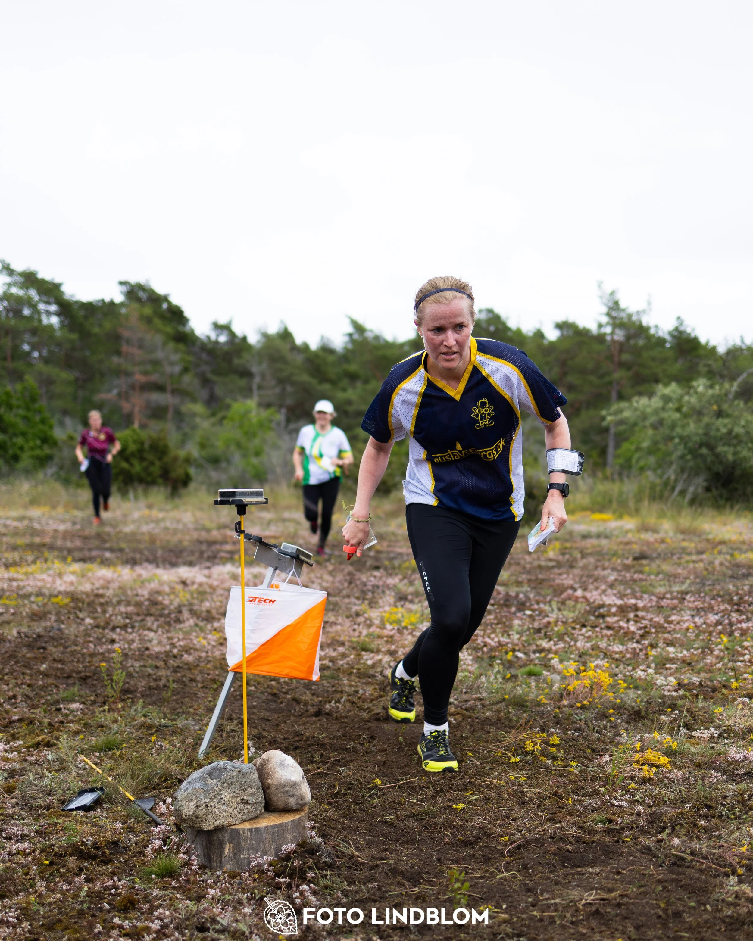 A picture from the Gotlands 3-Dagars orienteering competition