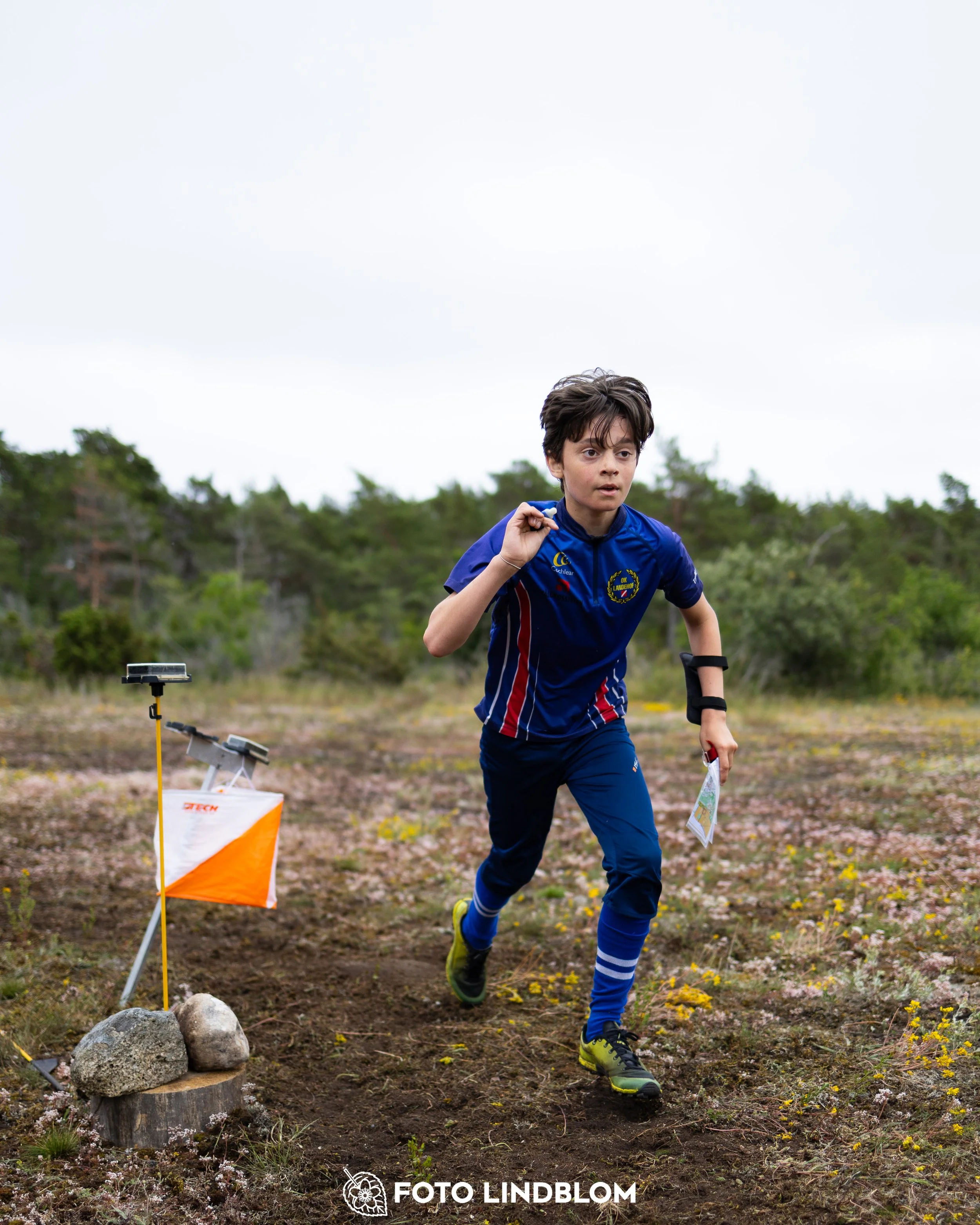 A picture from the Gotlands 3-Dagars orienteering competition