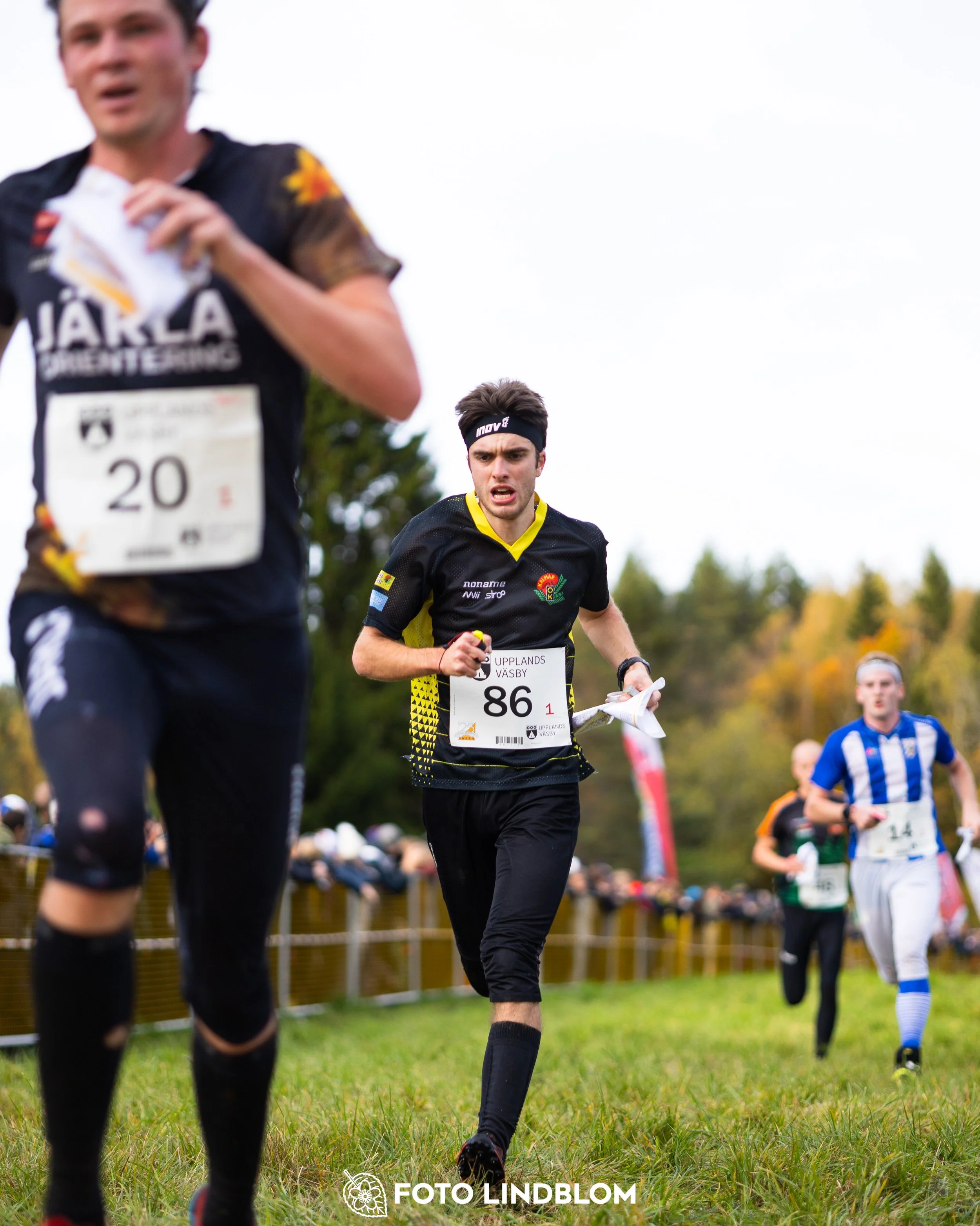 A picture from the 25-Manna orienteering event taken by Foto Lindblom