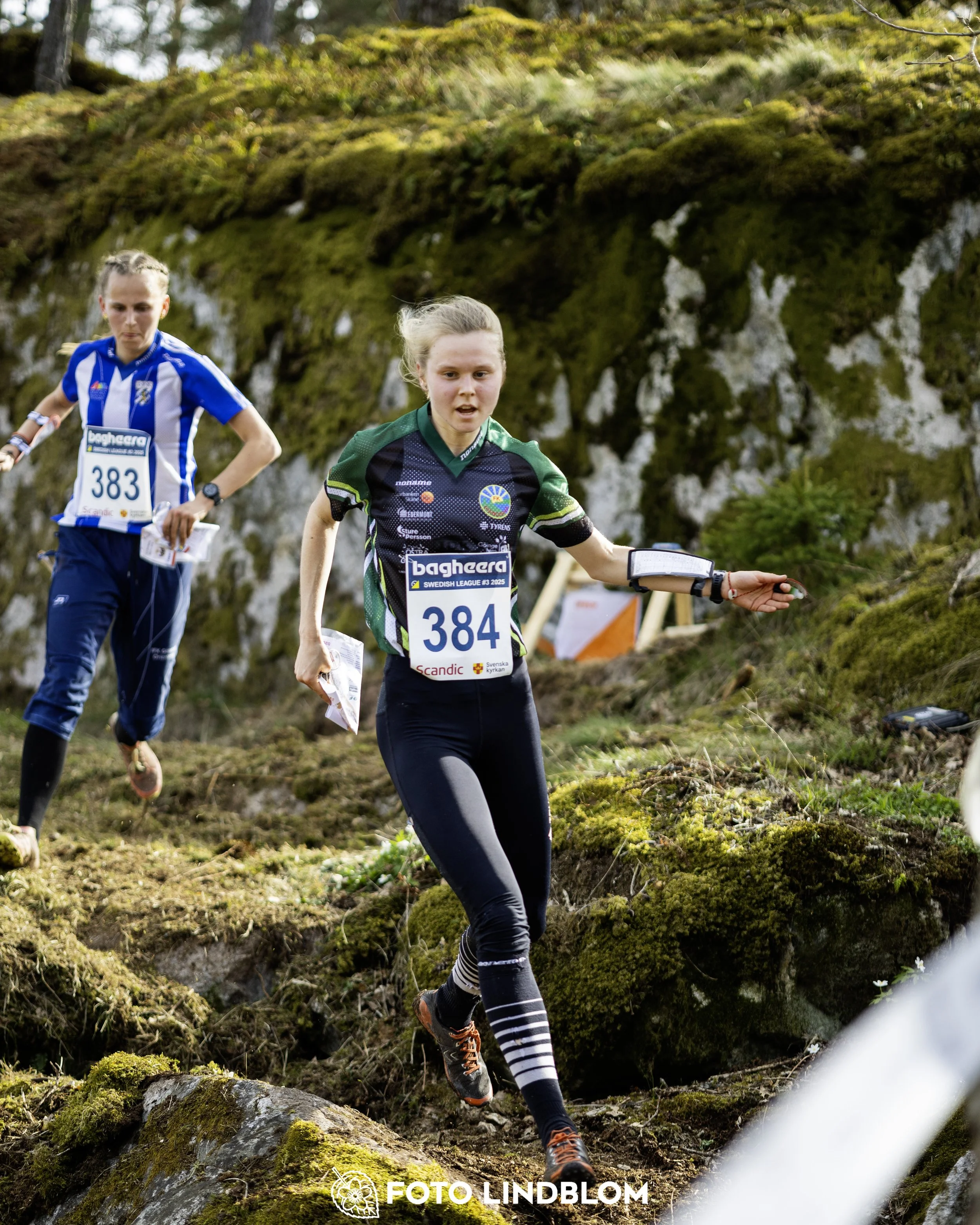 A picture from the third stage of the Swedish League orienteering competition