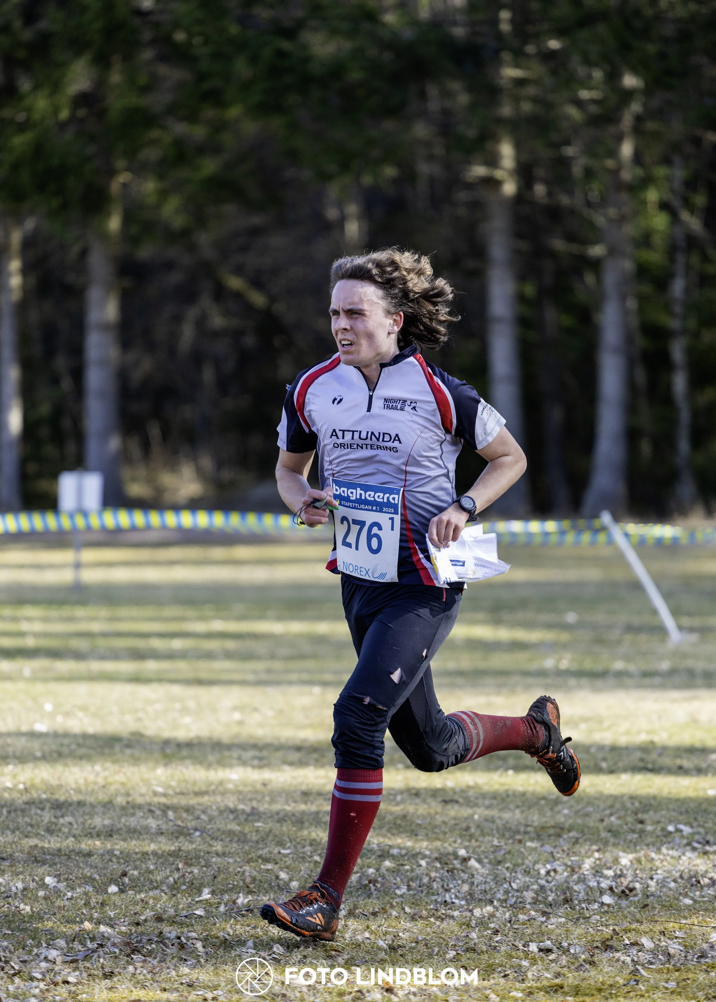 A picture from the orienteering relay competition "Måsen Staffeten"