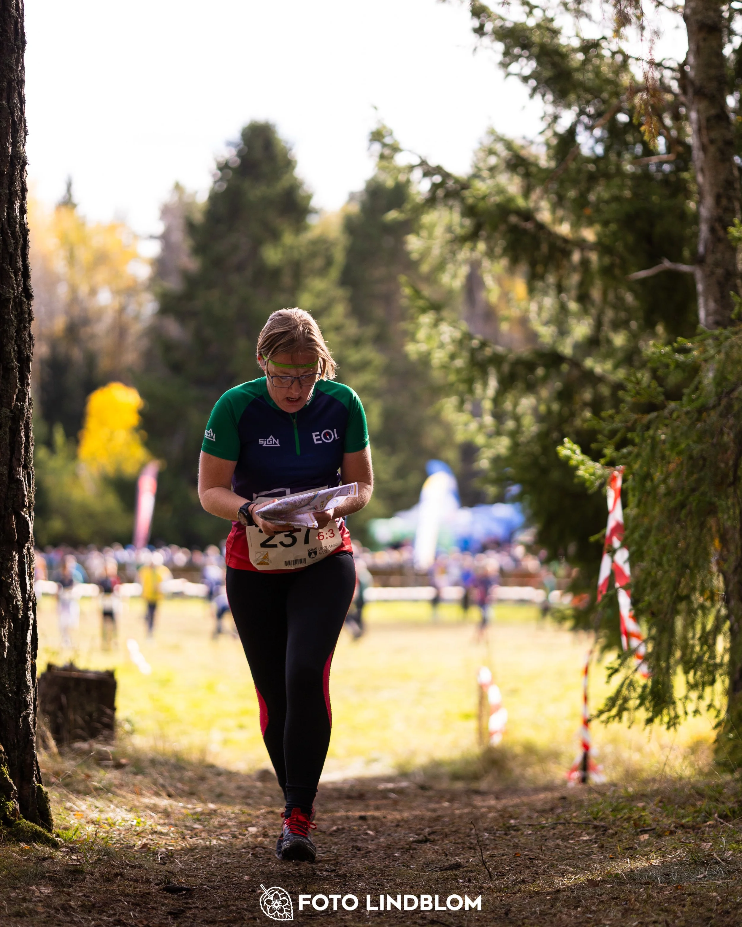 A picture from the 25-Manna orienteering event taken by Foto Lindblom