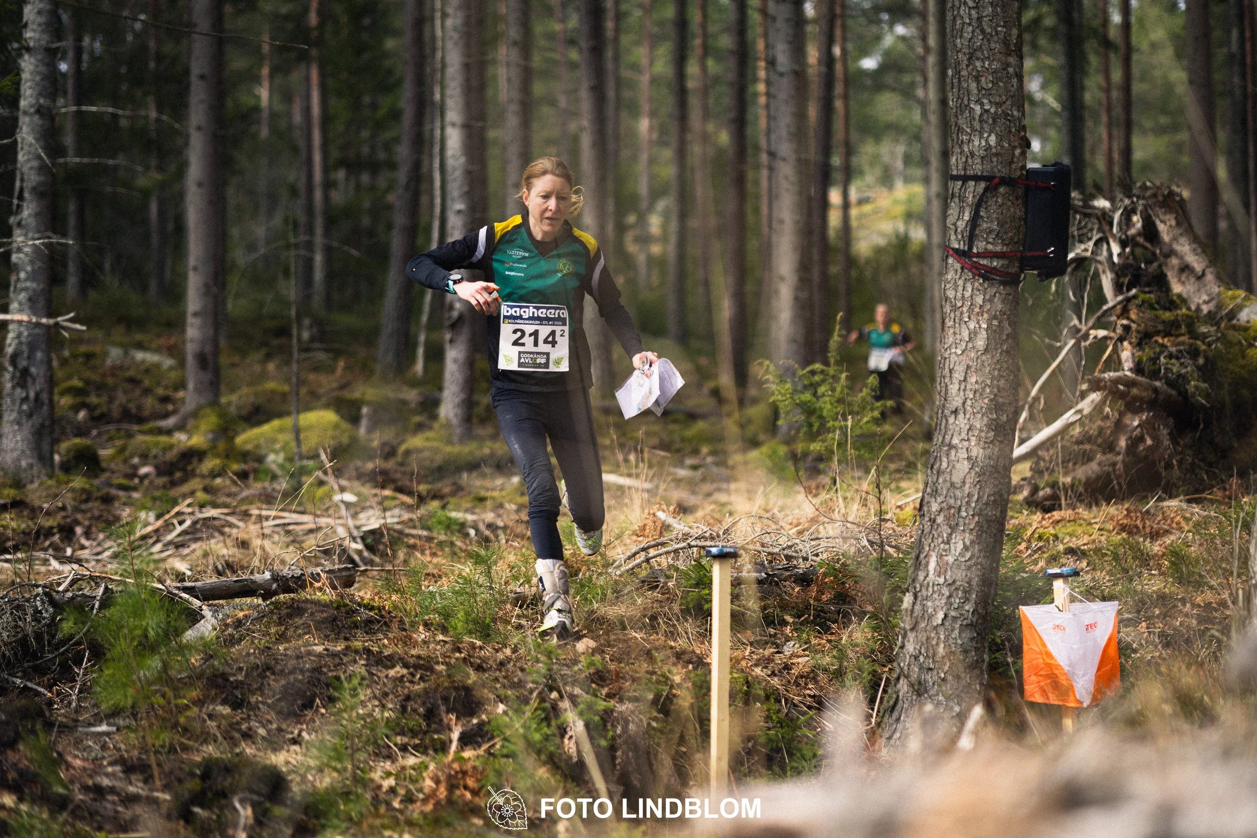 A photo from Kolmårdskavlen during the Swedish relay league 2026, captured by Foto Lindblom.