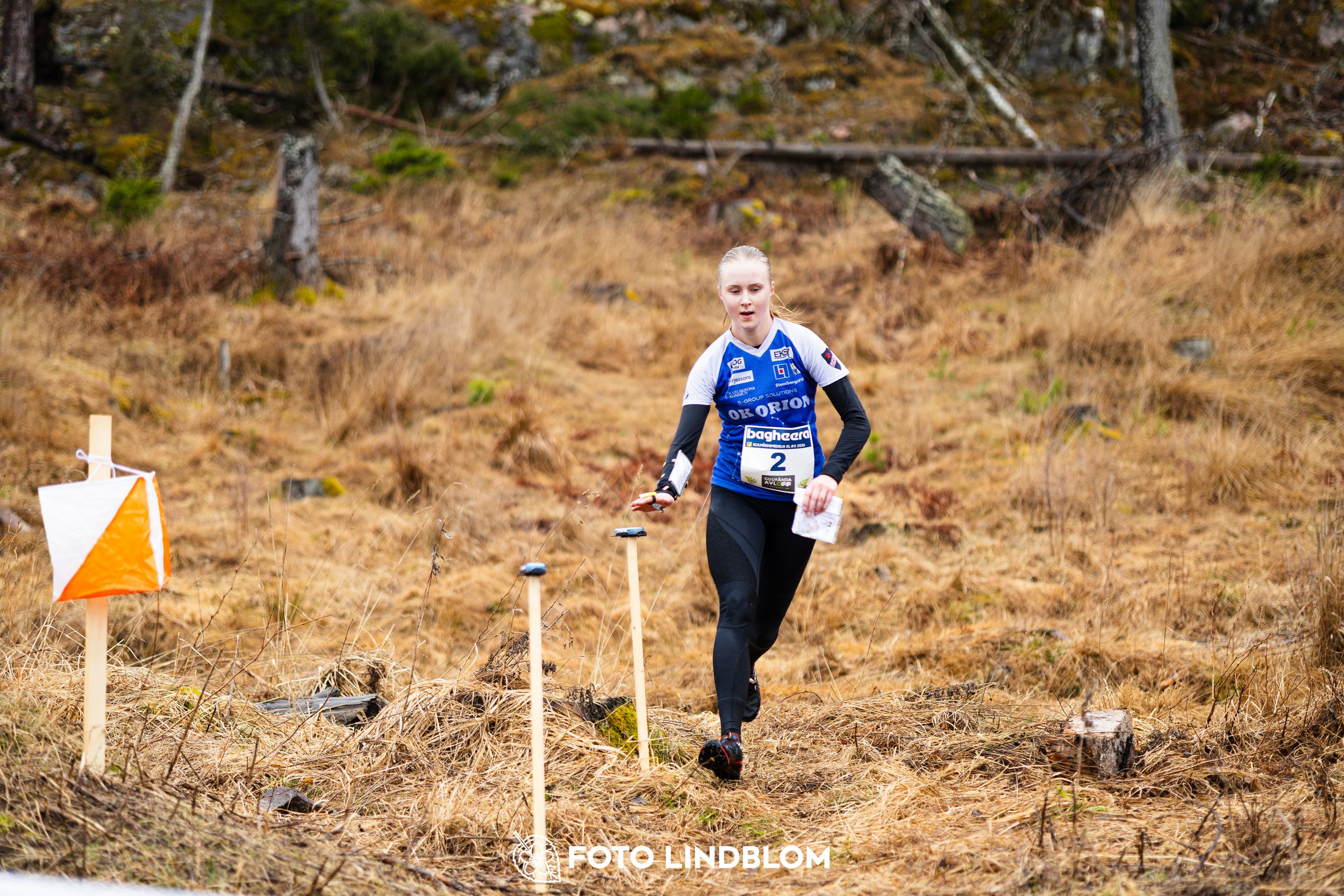 A photo from a middle distance orienteering event in Kolmården during the Swedish League 2026, captured by Foto Lindblom.