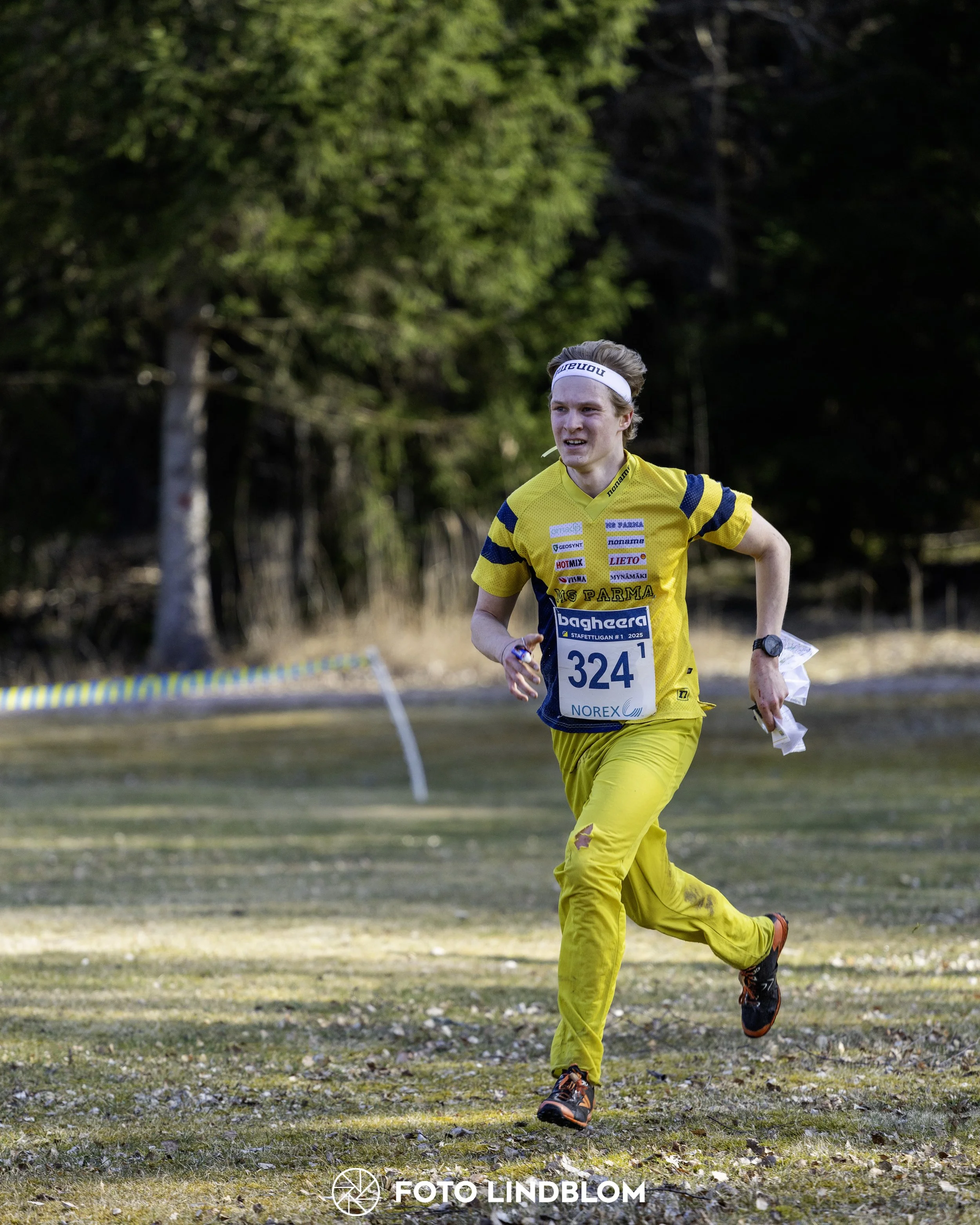 A picture from the orienteering relay competition "Måsen Staffeten"