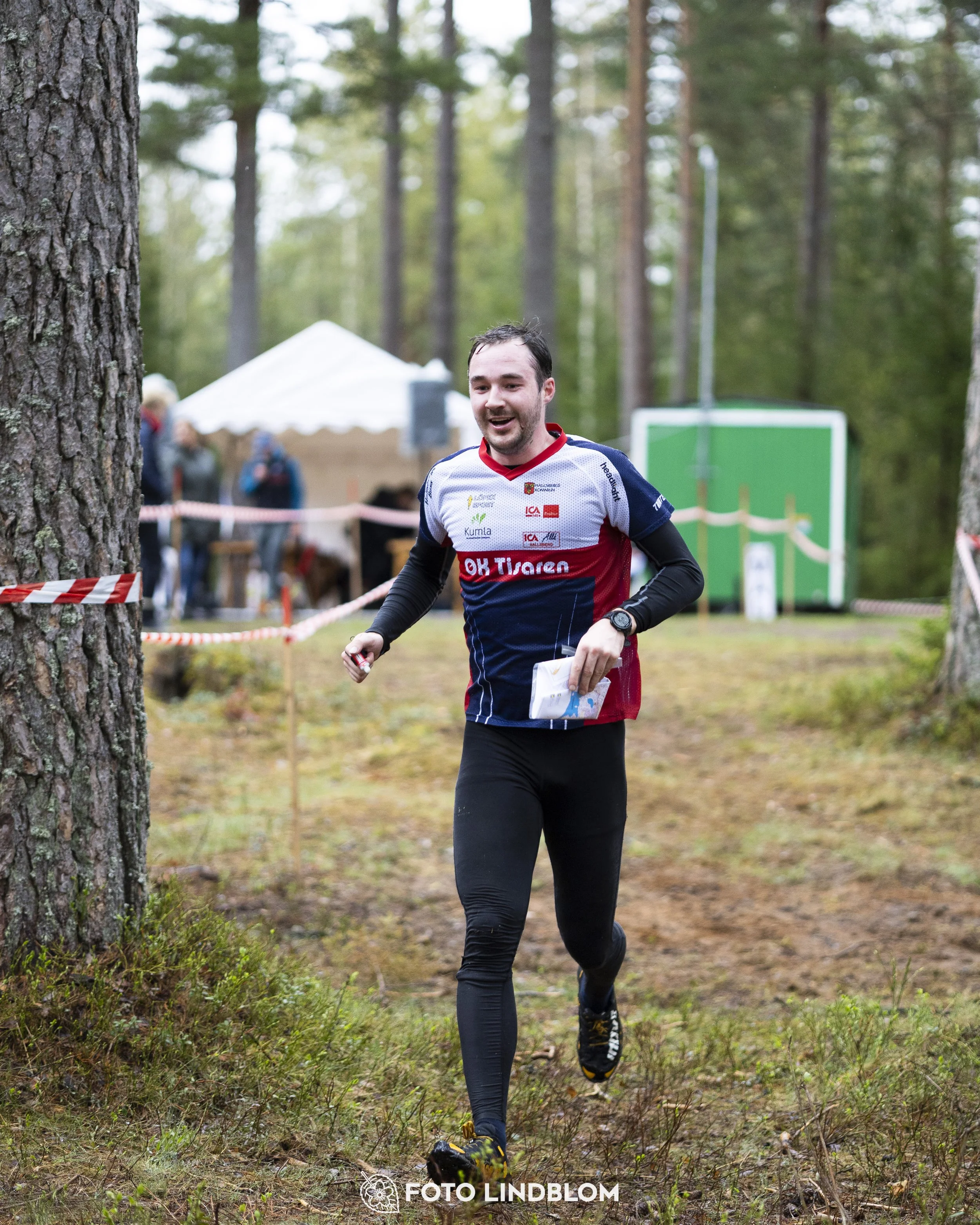A picture from the orienteering competition "Prästtomtadubbeln"