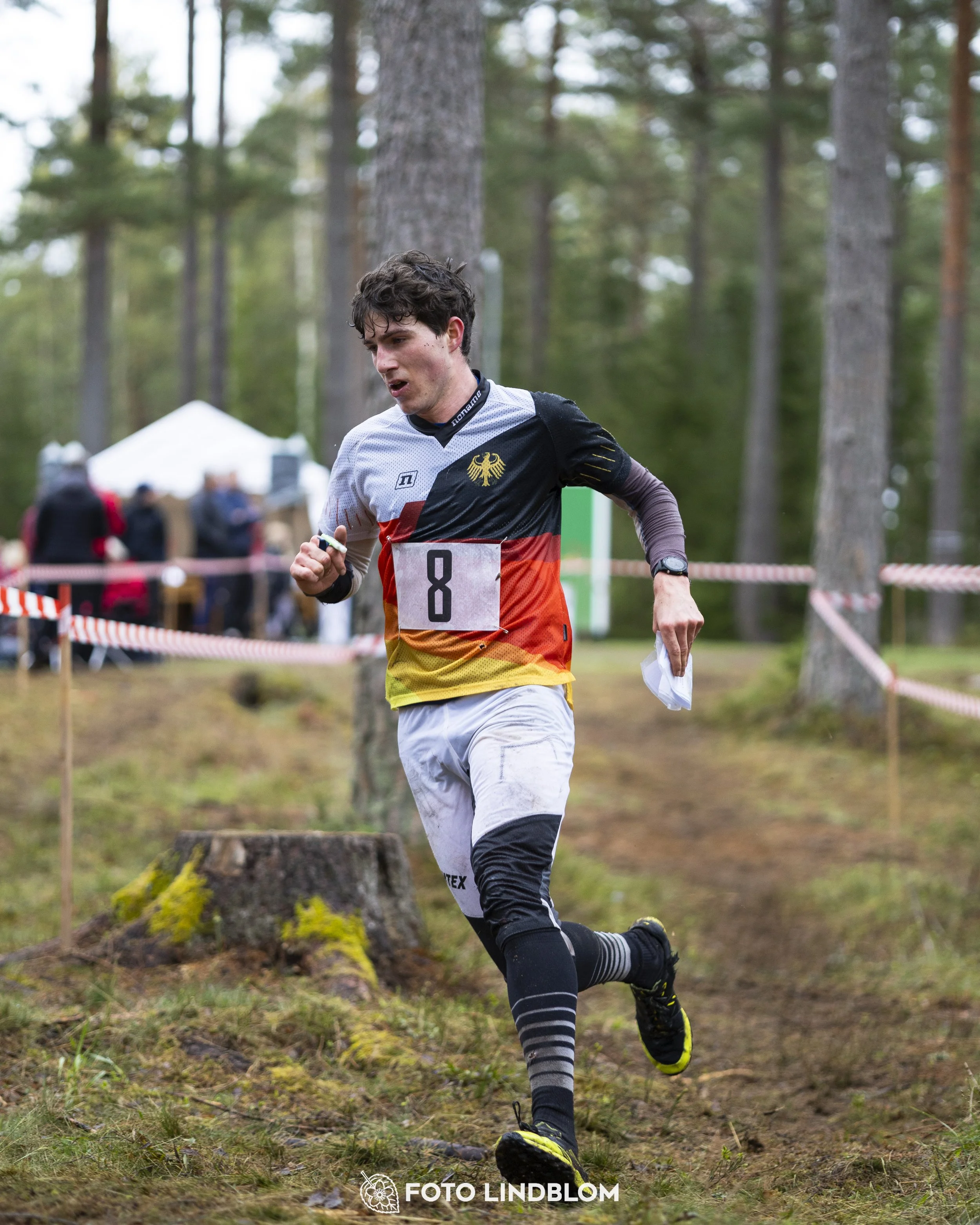 A picture from the orienteering competition "Prästtomtadubbeln"