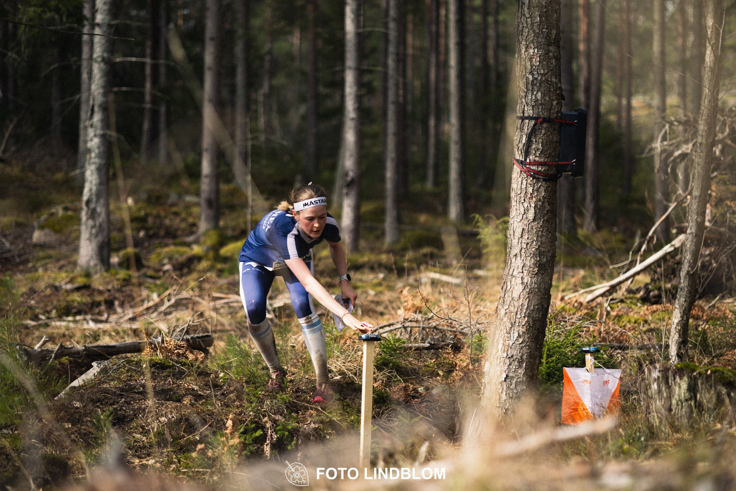 A moment captured during Kolmårdskavlen in the Swedish Stafettligan 2026 by Foto Lindblom.