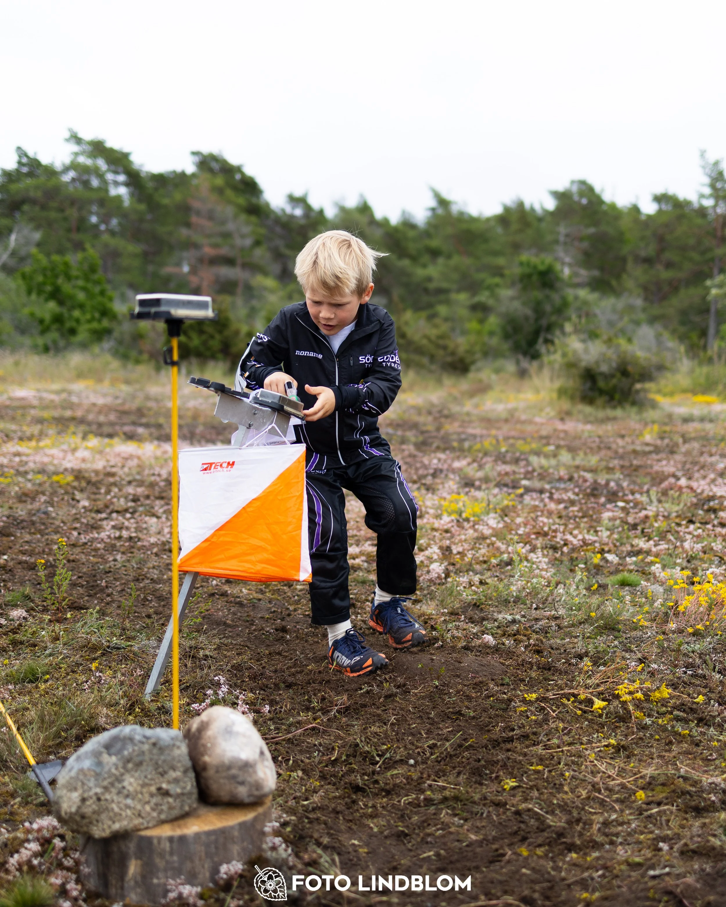 A picture from the Gotlands 3-Dagars orienteering competition