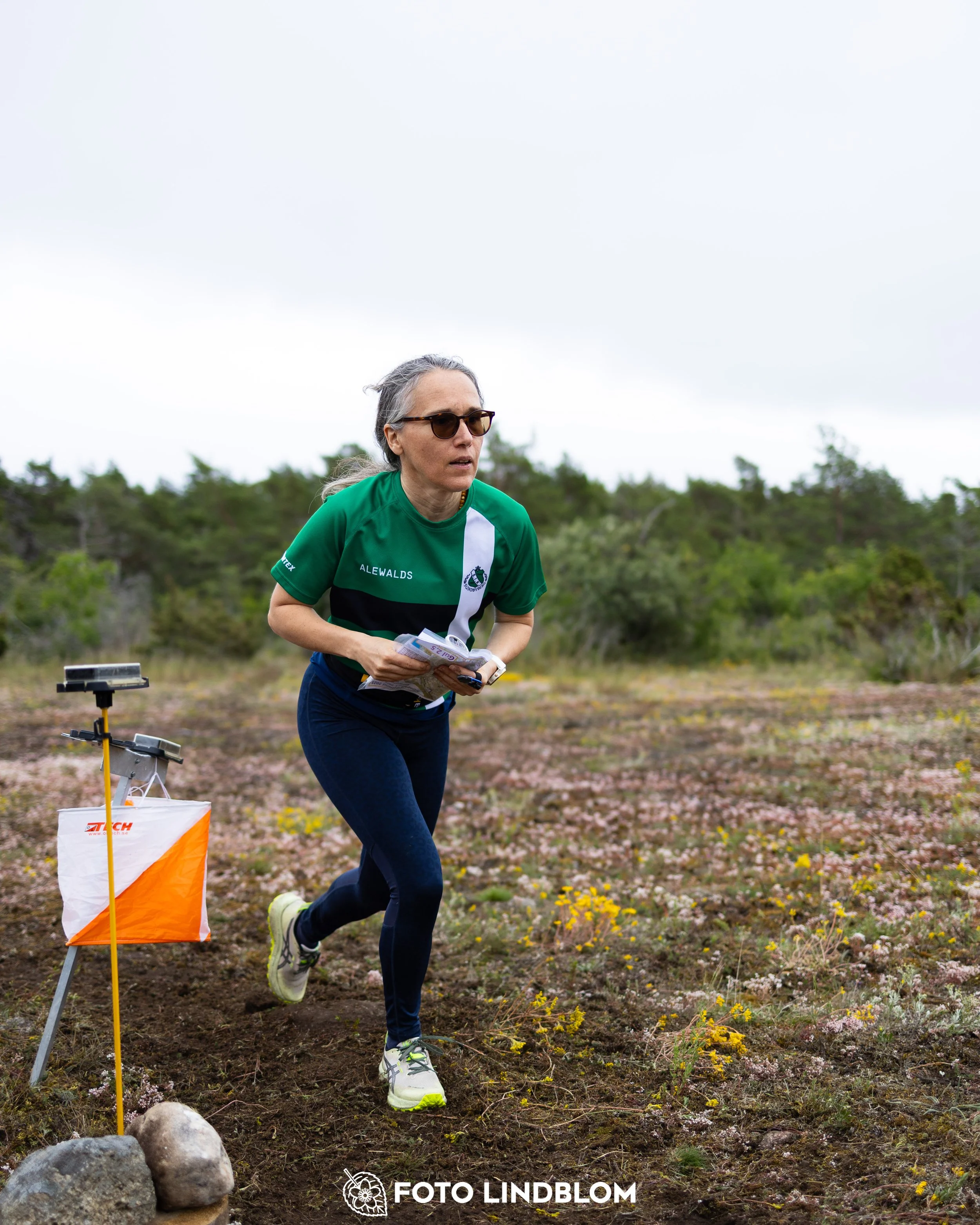 A picture from the Gotlands 3-Dagars orienteering competition