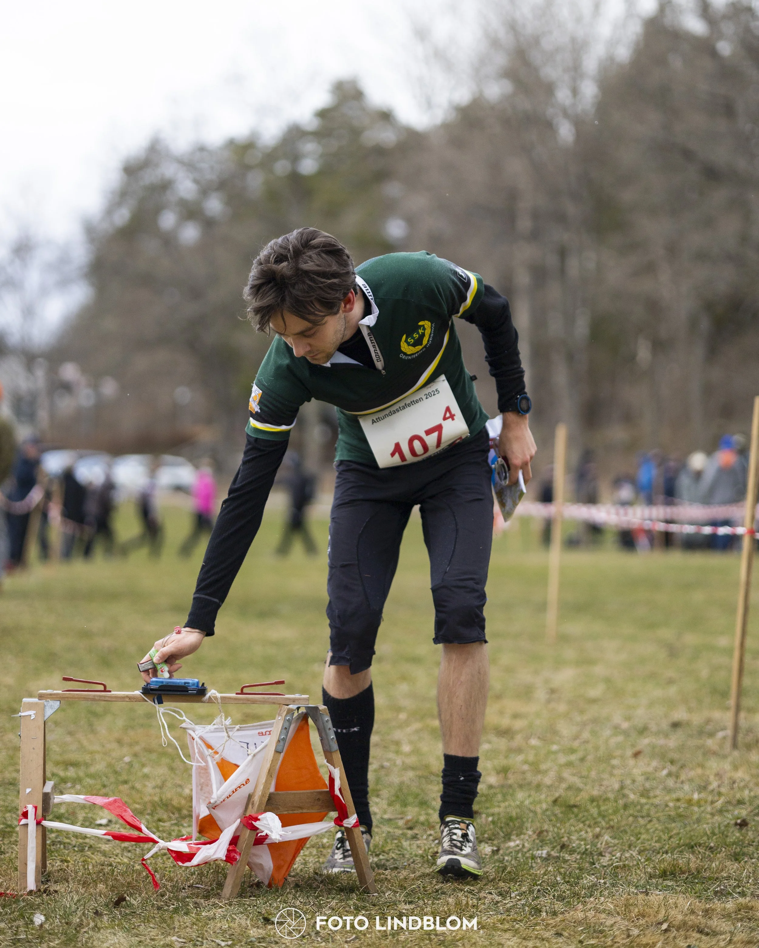 A picture from the orienteering relay competition "Attundastafetten"