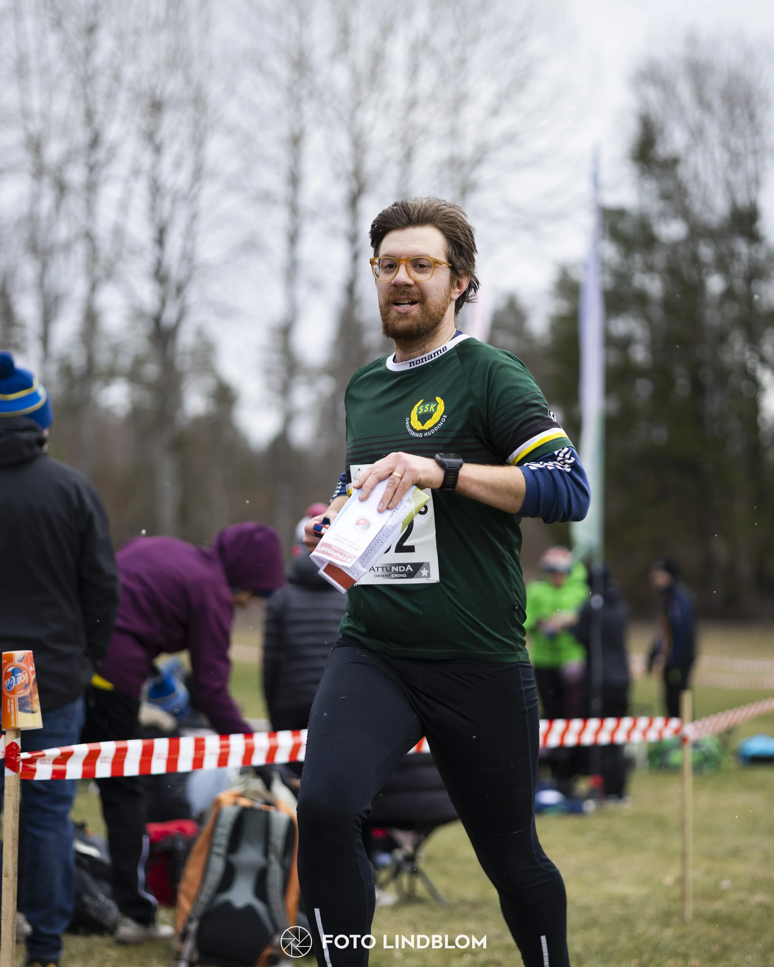 A picture from the orienteering relay competition "Attundastafetten"